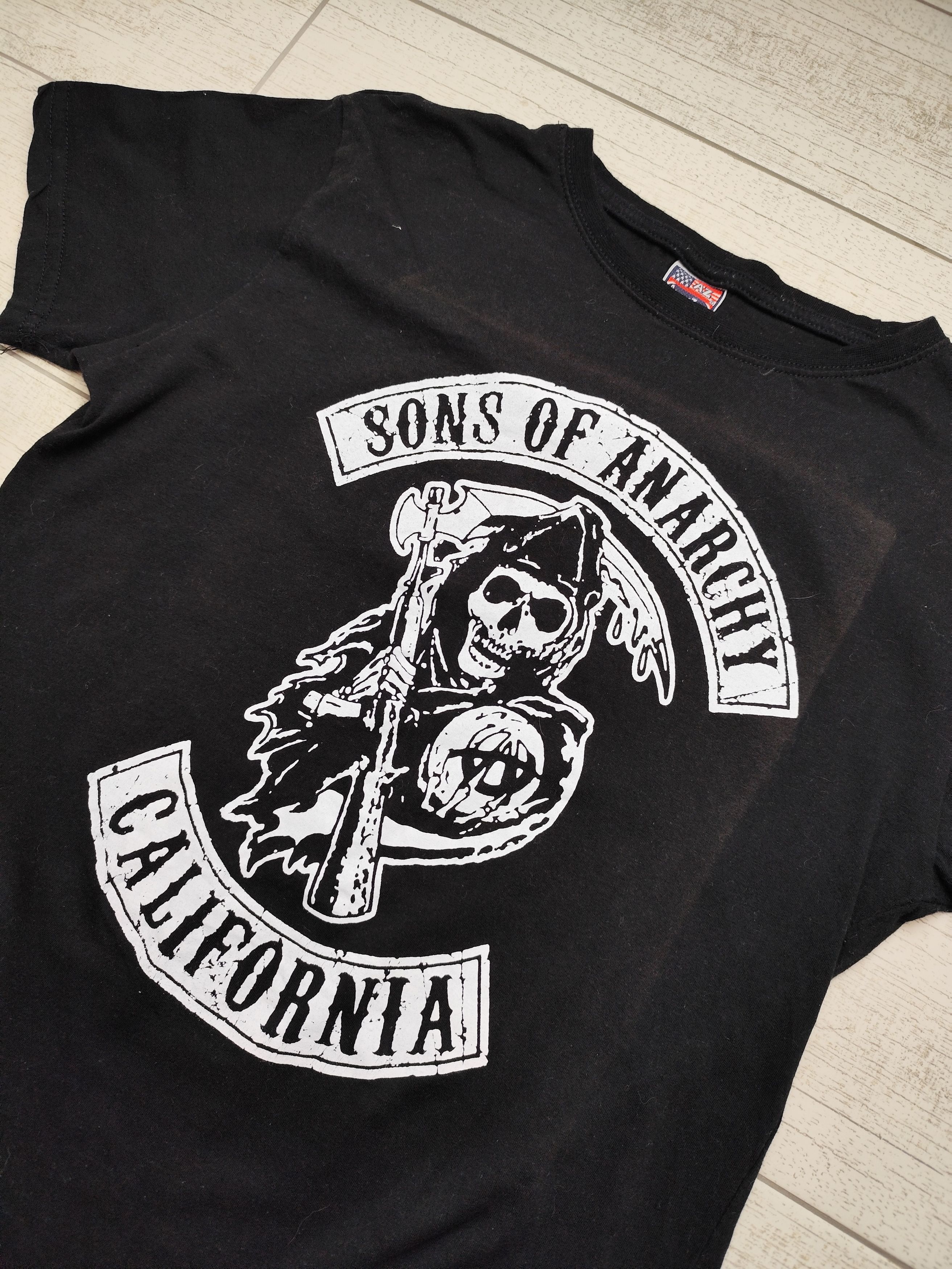 Band Tees × Vintage Rare y2k SONS OF ANARCHY SAMCRO VINTAGE BIKER TEE Size US M / EU 48-50 / 2 - 2 Thumbnail