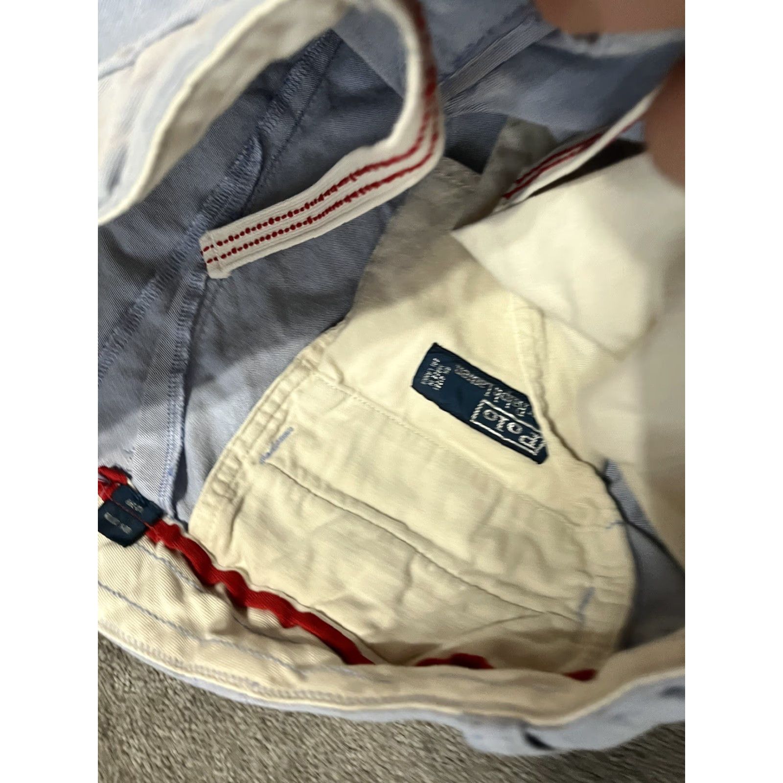Polo Ralph Lauren Polo Ralph Lauren Chino Shorts Mens 32 Blue 9” Inseam Flat Front Button Closure Casual Preppy Size US XS / EU 42 / 0 - 4 Thumbnail