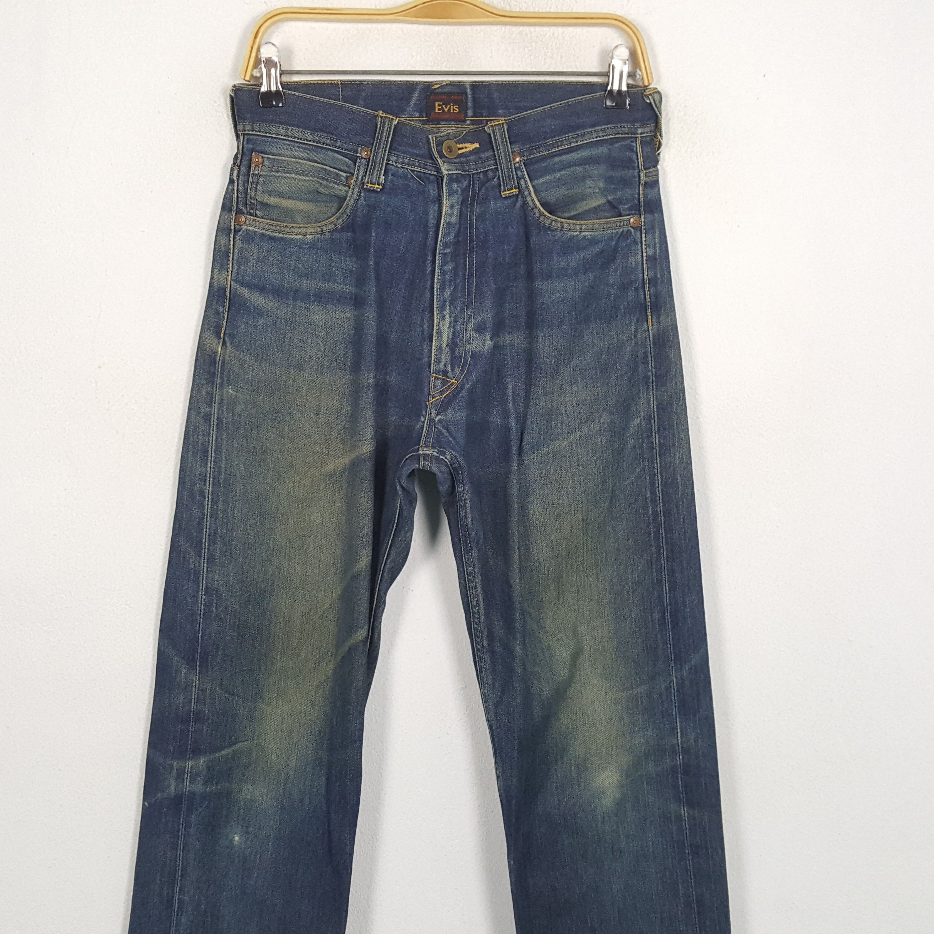 Evisu × Japanese Brand × Vintage Vintage EVIS Japanese Brand Daicock Custom Style Jeans Size US 29 - 5 Thumbnail