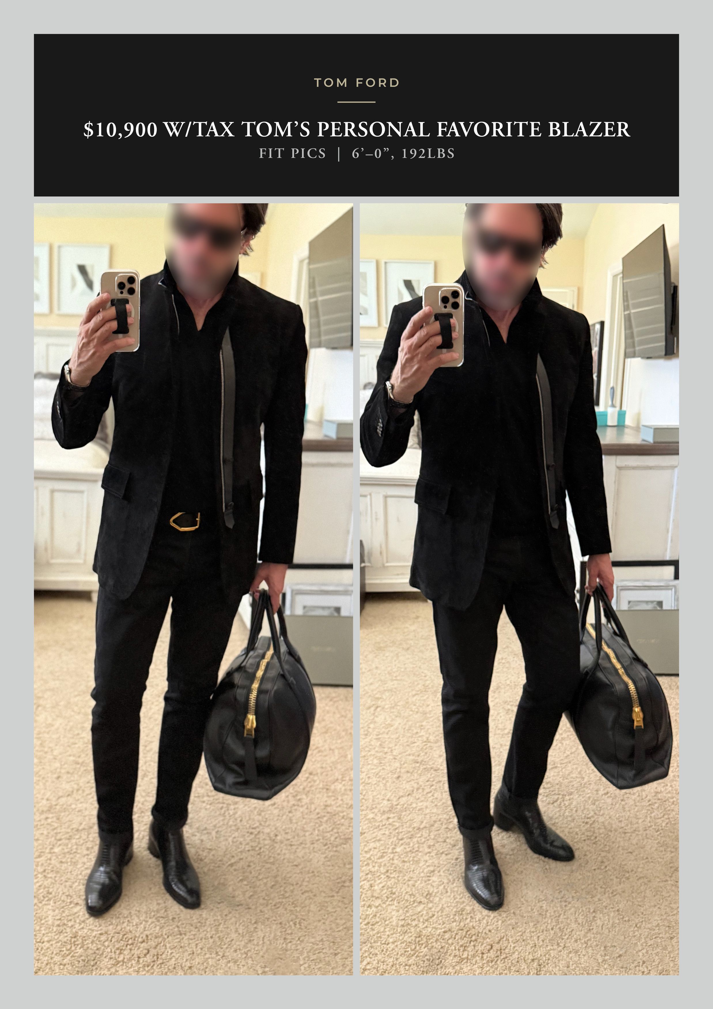 Tom Ford A Menswear Grail $10-$14K Rare Coveted Suede Leather Jacket Size US M / EU 48-50 / 2 - 13 Thumbnail