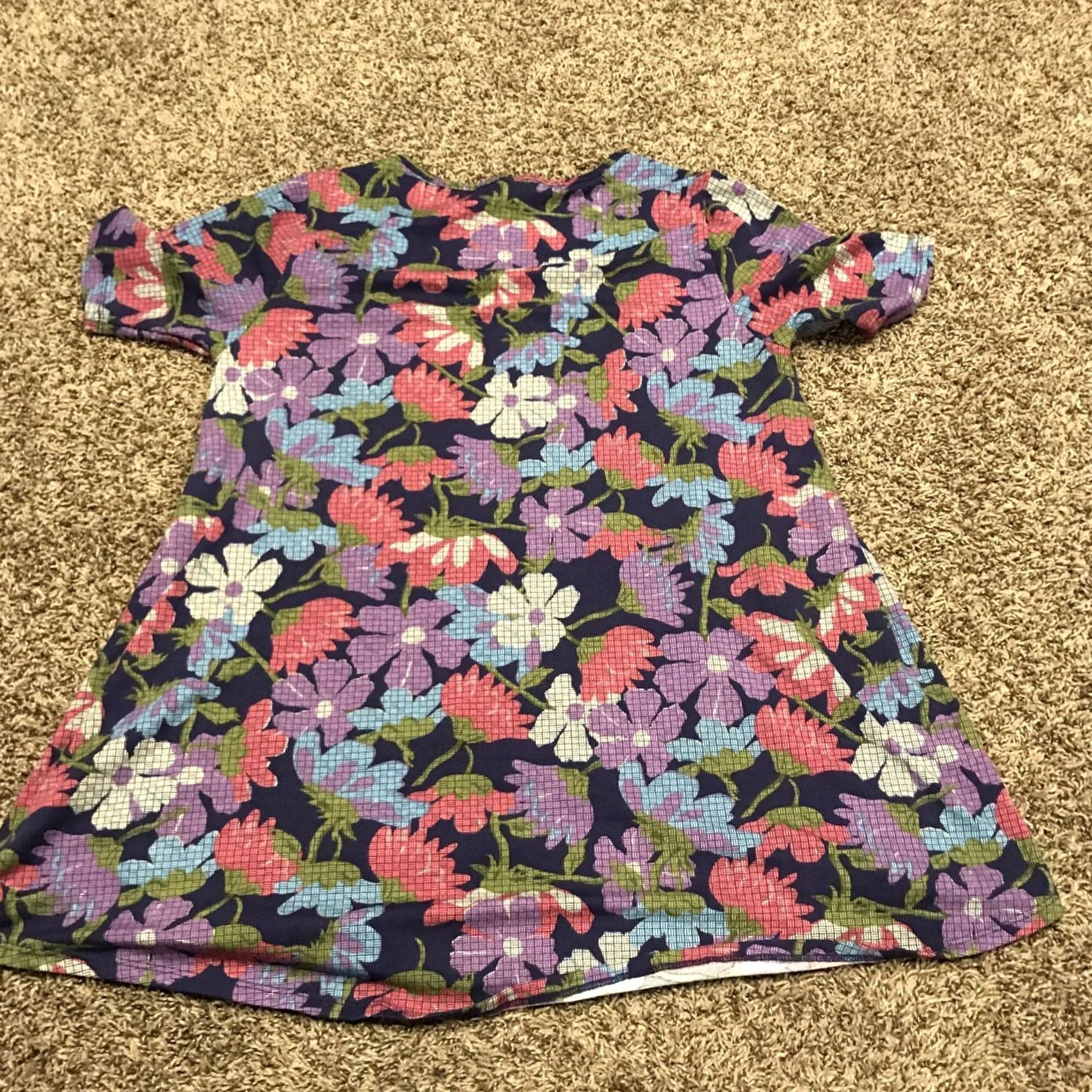 Vintage LuLaRoe Blouse Womens S Purple size polyester blend floral Size S / US 4 / IT 40 - 3 Thumbnail
