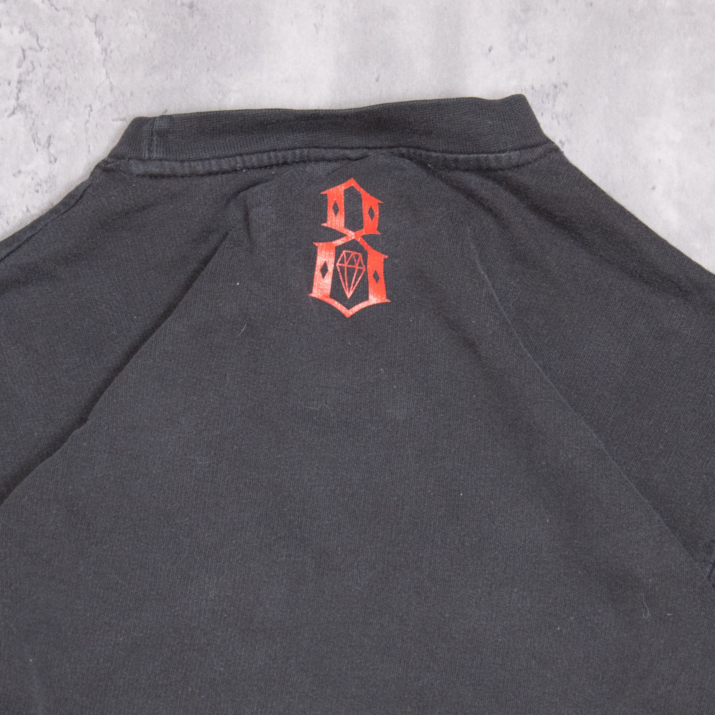Vintage Rebel Eight Born or Die Black Crewneck Sweater Size US M / EU 48-50 / 2 - 10 Thumbnail