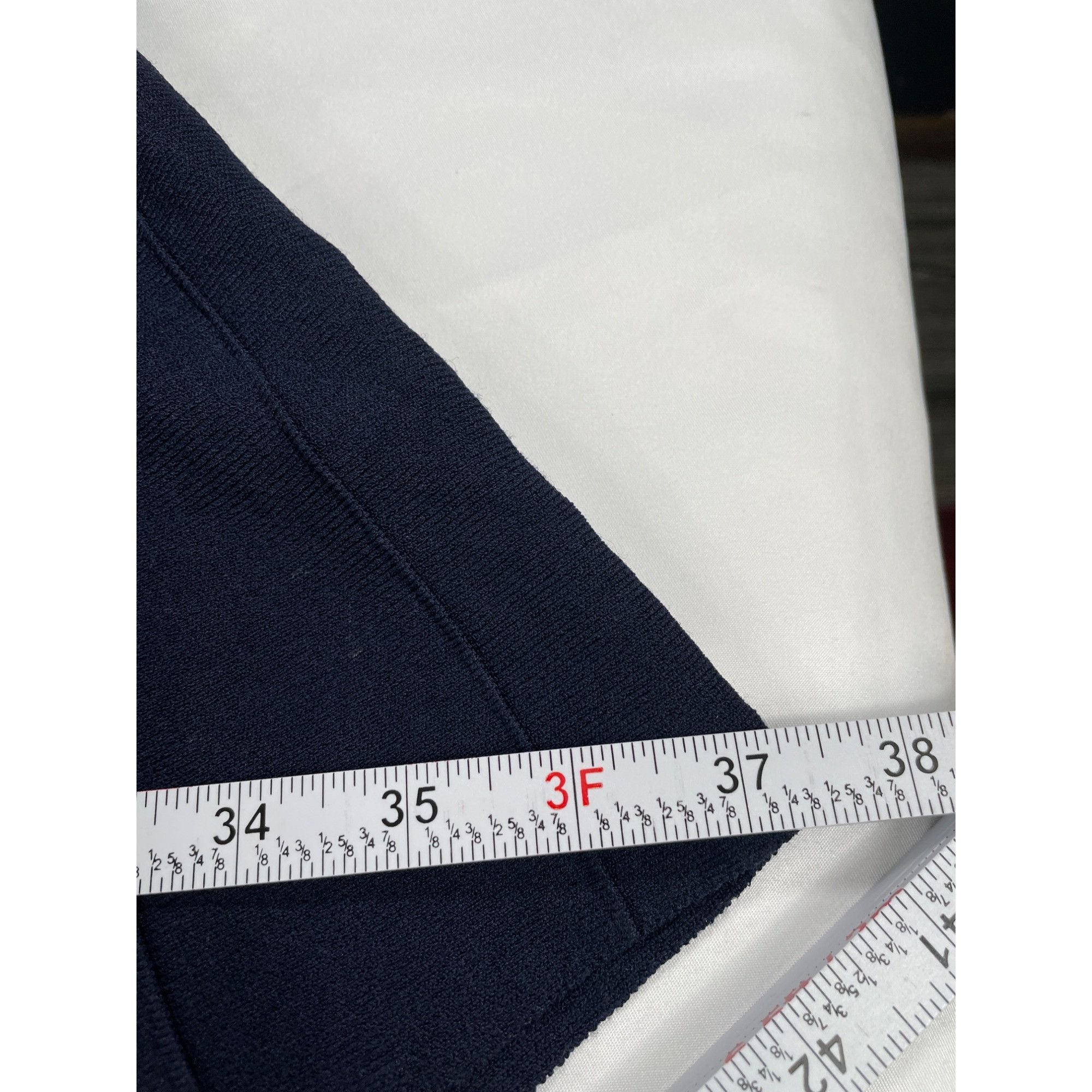 Banana Republic Banana Republic SKU 7644 Womens Sleeveless Navy Dress Size M Size M / US 6-8 / IT 42-44 - 6 Thumbnail