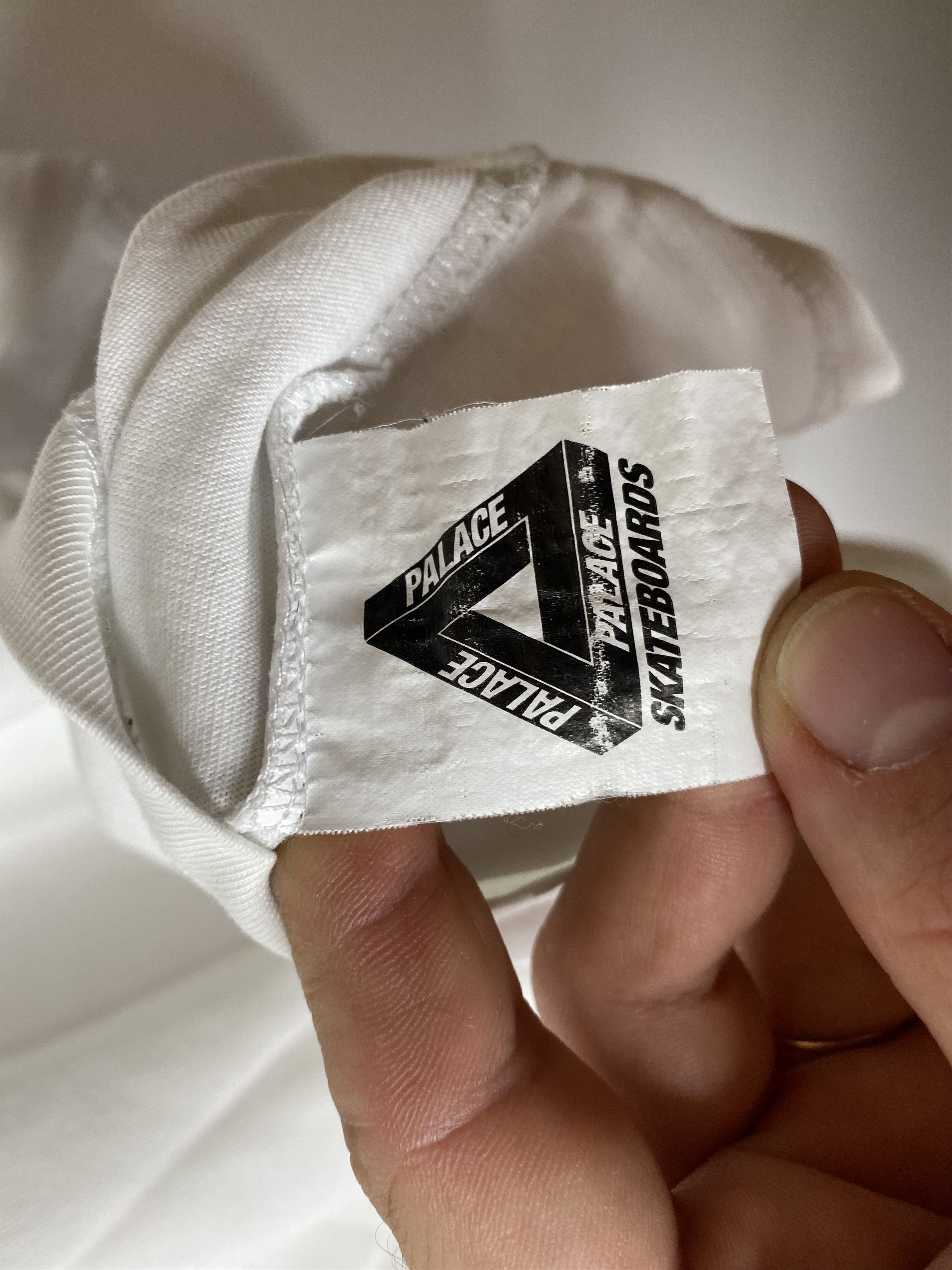 Palace PALACE SKATEBOARDS TSHIRT BIG LOGO WHITE T-SHIRT CREW NECK Size US L / EU 52-54 / 3 - 6 Thumbnail