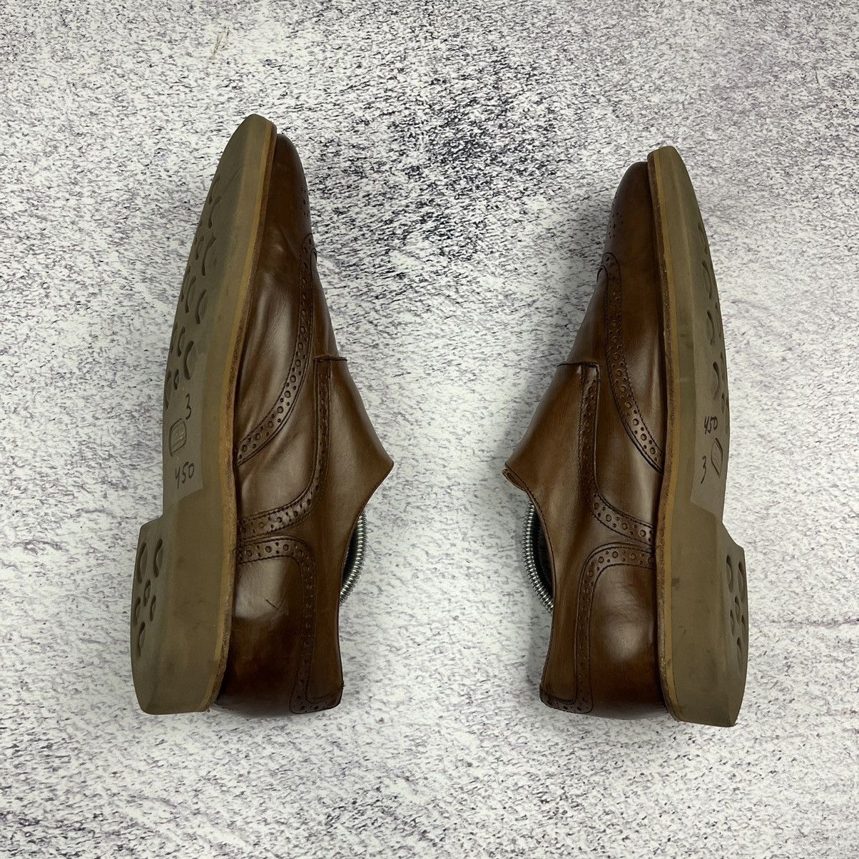Designer × Leather Apia double monk leather shoes 6816 made in Portugal Size US 9 / EU 42 - 3 Thumbnail