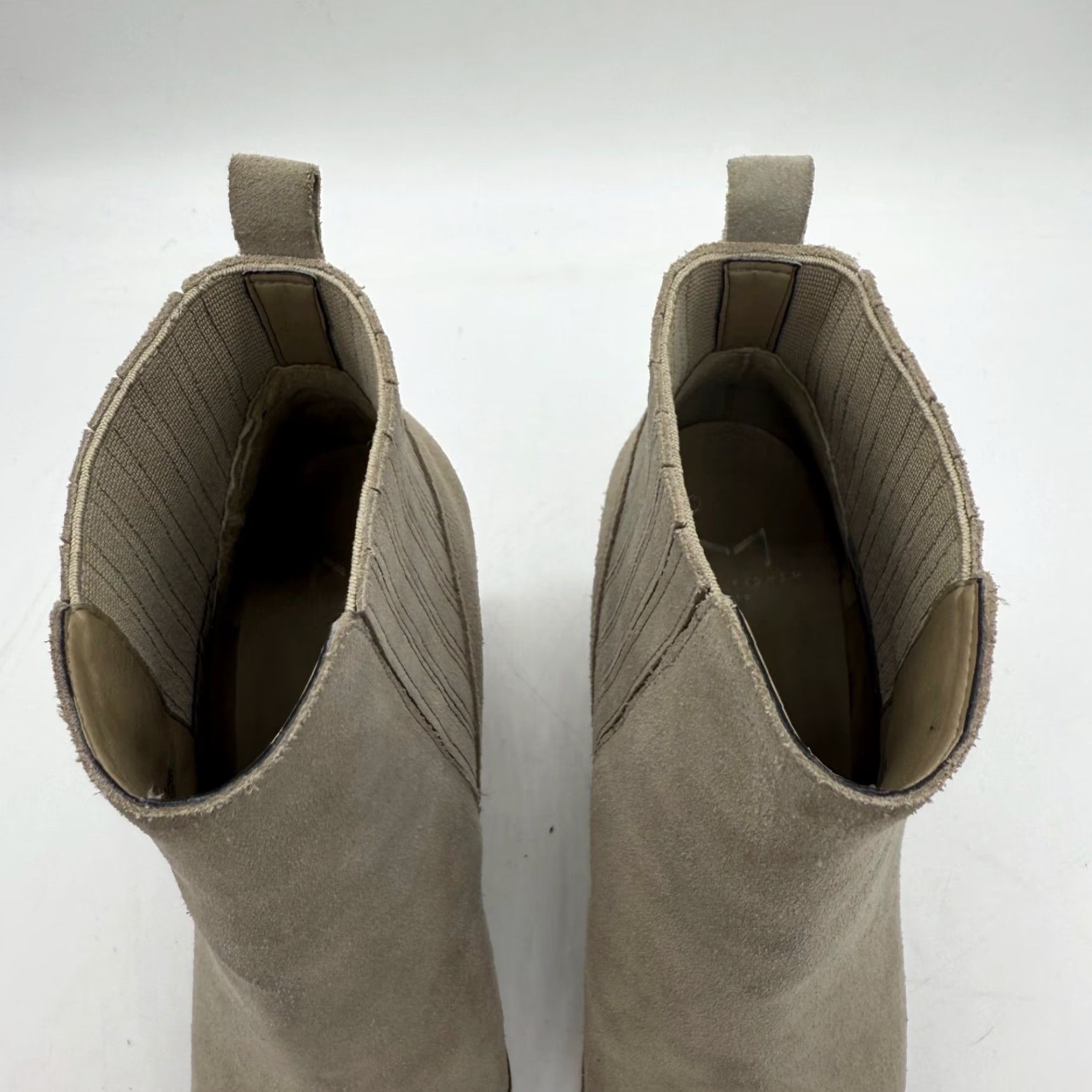 Marc Fisher Marc Fisher Womens Bootie Suede Gray Pointed Toe Block Heel Ankle Bootie Sz 7 Size US 7 / IT 37 - 5 Thumbnail