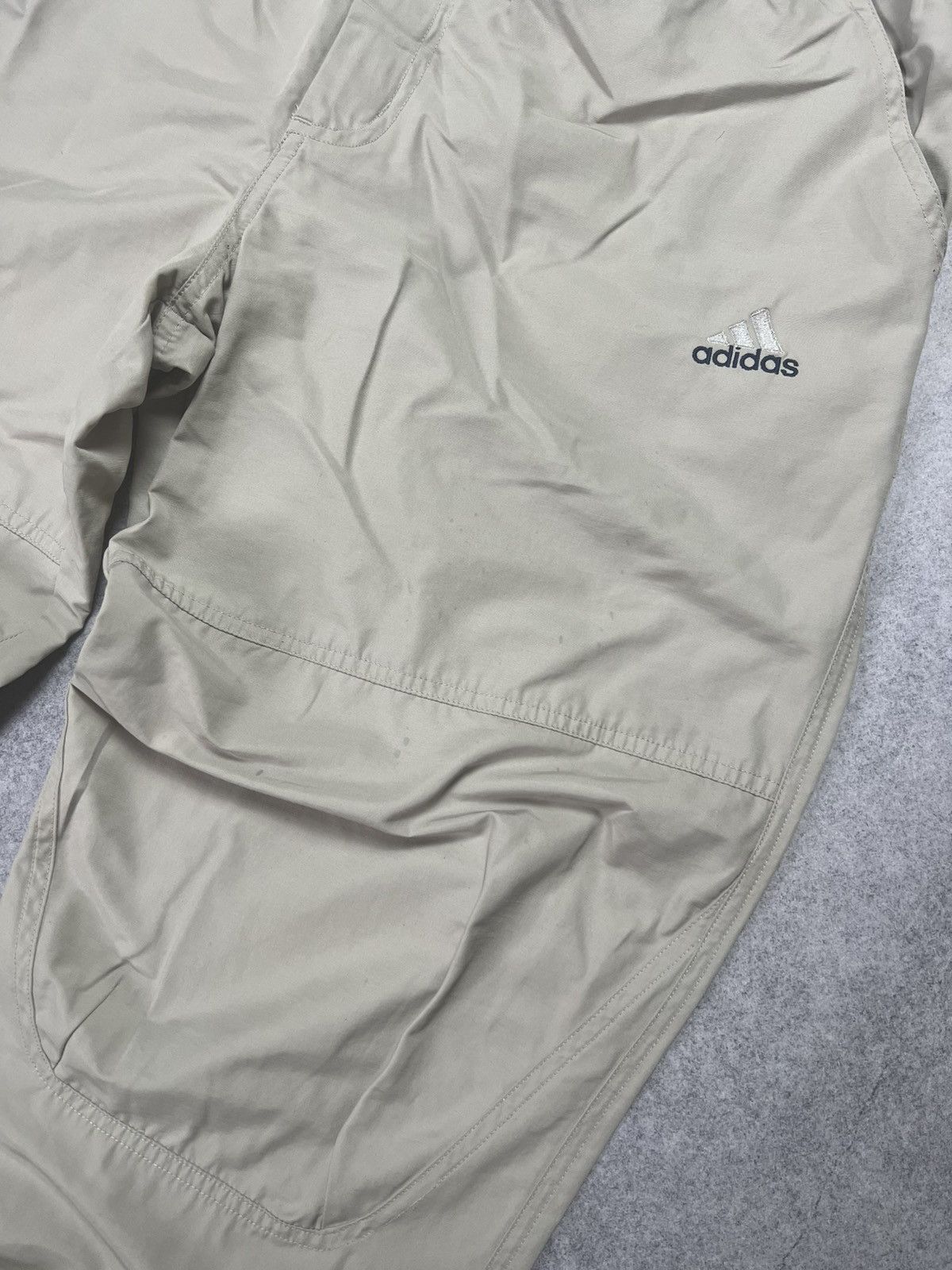 Adidas Vintage Adidas 90s Nylon Baggy Parachute Drill Y2K Pants Size US 30 / EU 46 - 4 Thumbnail
