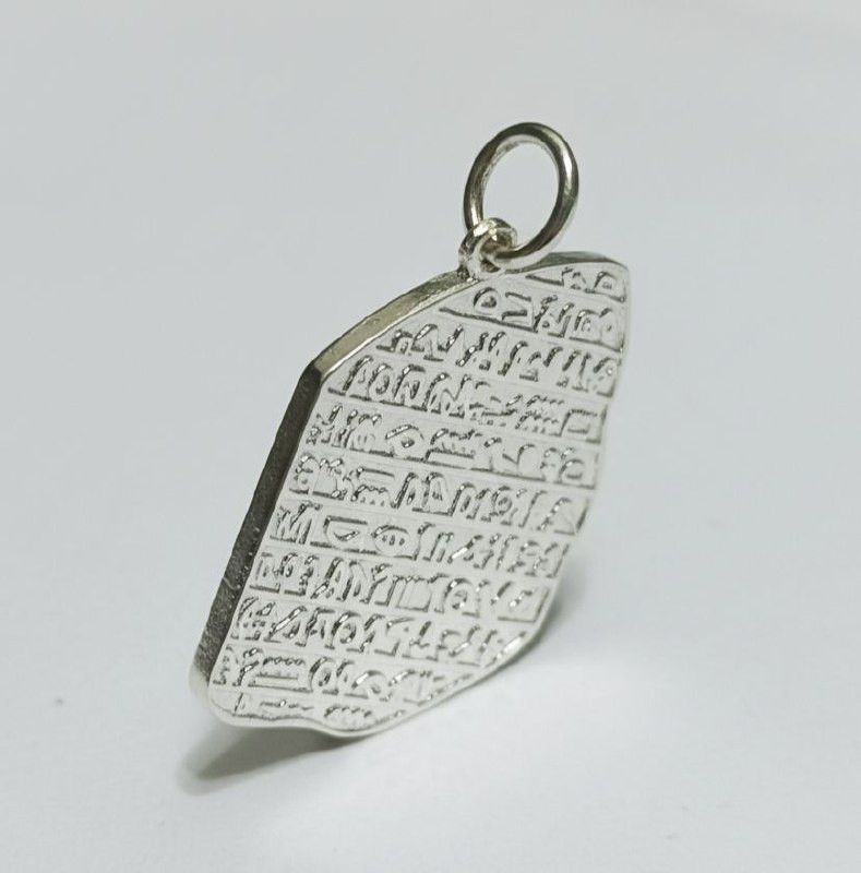 Other Elegant Silver-Plated Egyptian Pendant – Inspired by Ancient Size ONE SIZE - 8 Thumbnail
