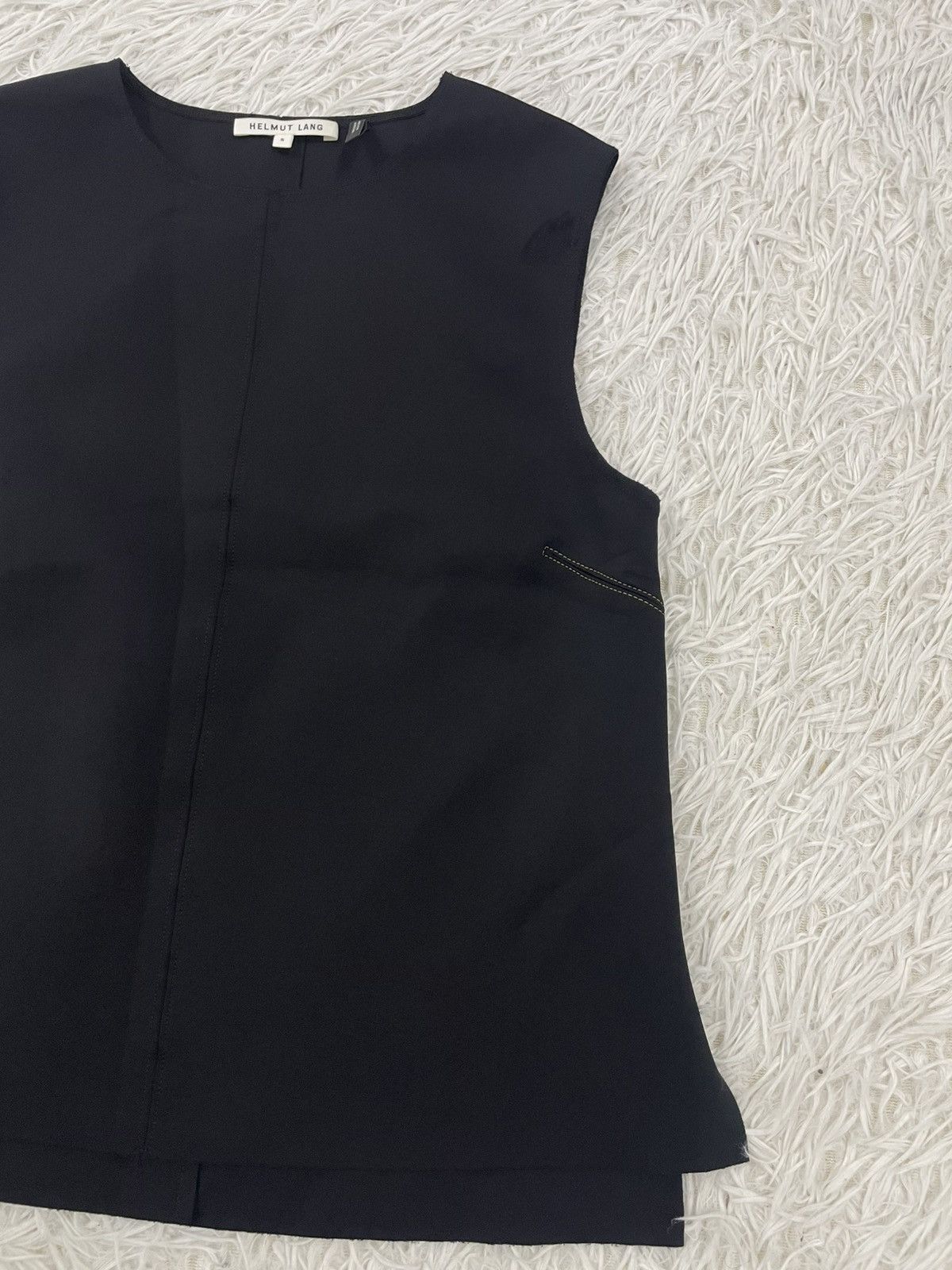 Helmut Lang Helmut Lang Scuba Shll Tee Sleeveless Size S / US 4 / IT 40 - 3 Thumbnail
