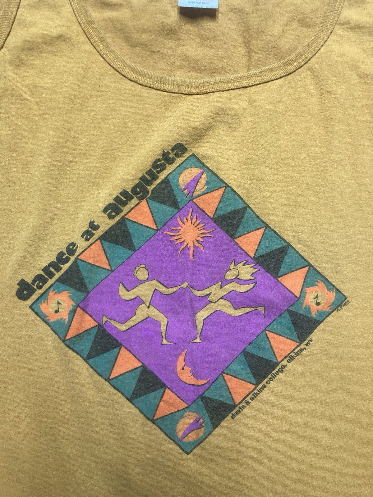 Vintage tank top shirt dance Augusta heritage festival Davis Elkin L Size US L / EU 52-54 / 3 - 2 Thumbnail