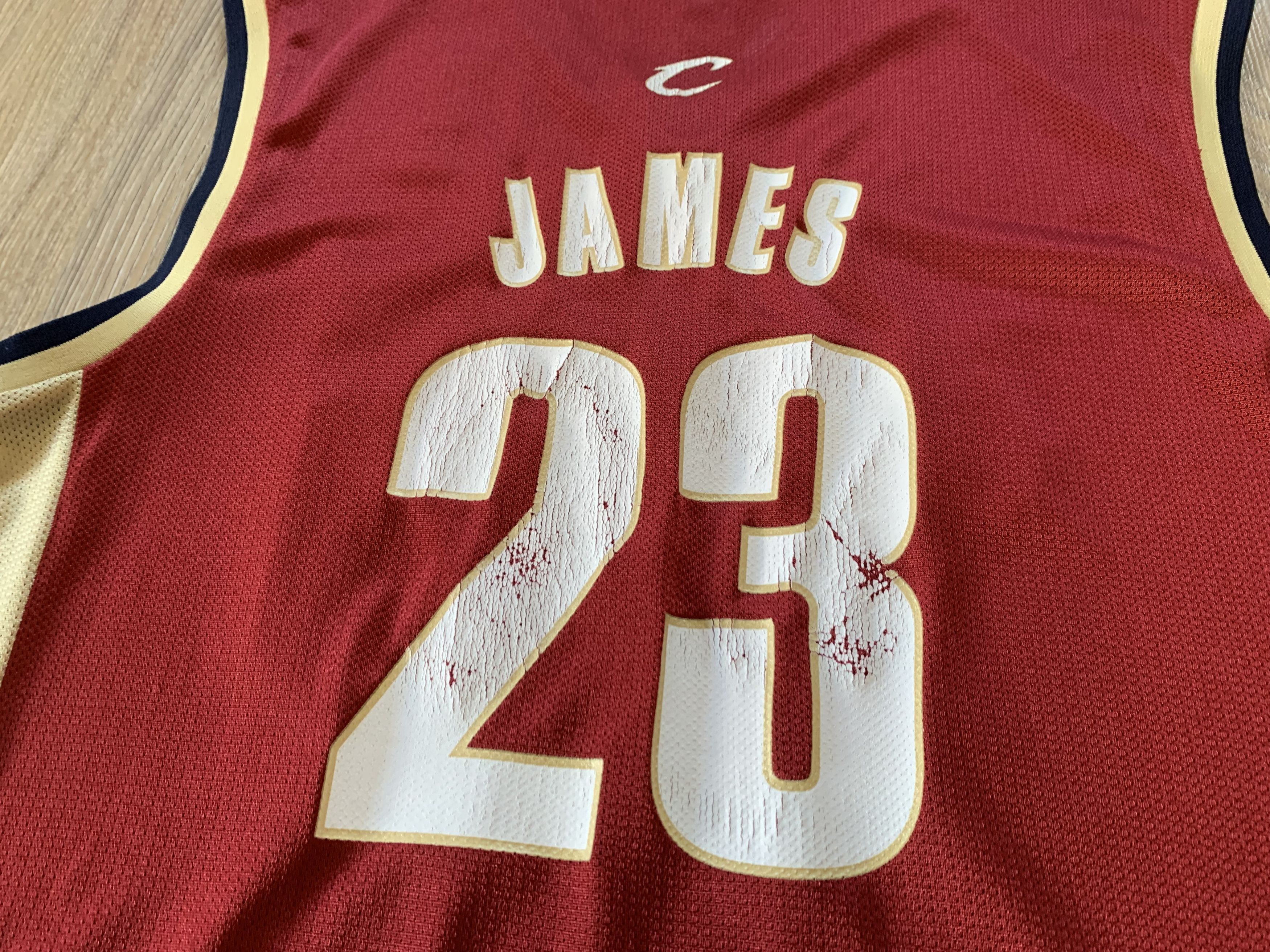 NBA × Reebok × Vintage Vintage Cleveland Cavaliers Lebron James #23 Size US M / EU 48-50 / 2 - 7 Thumbnail