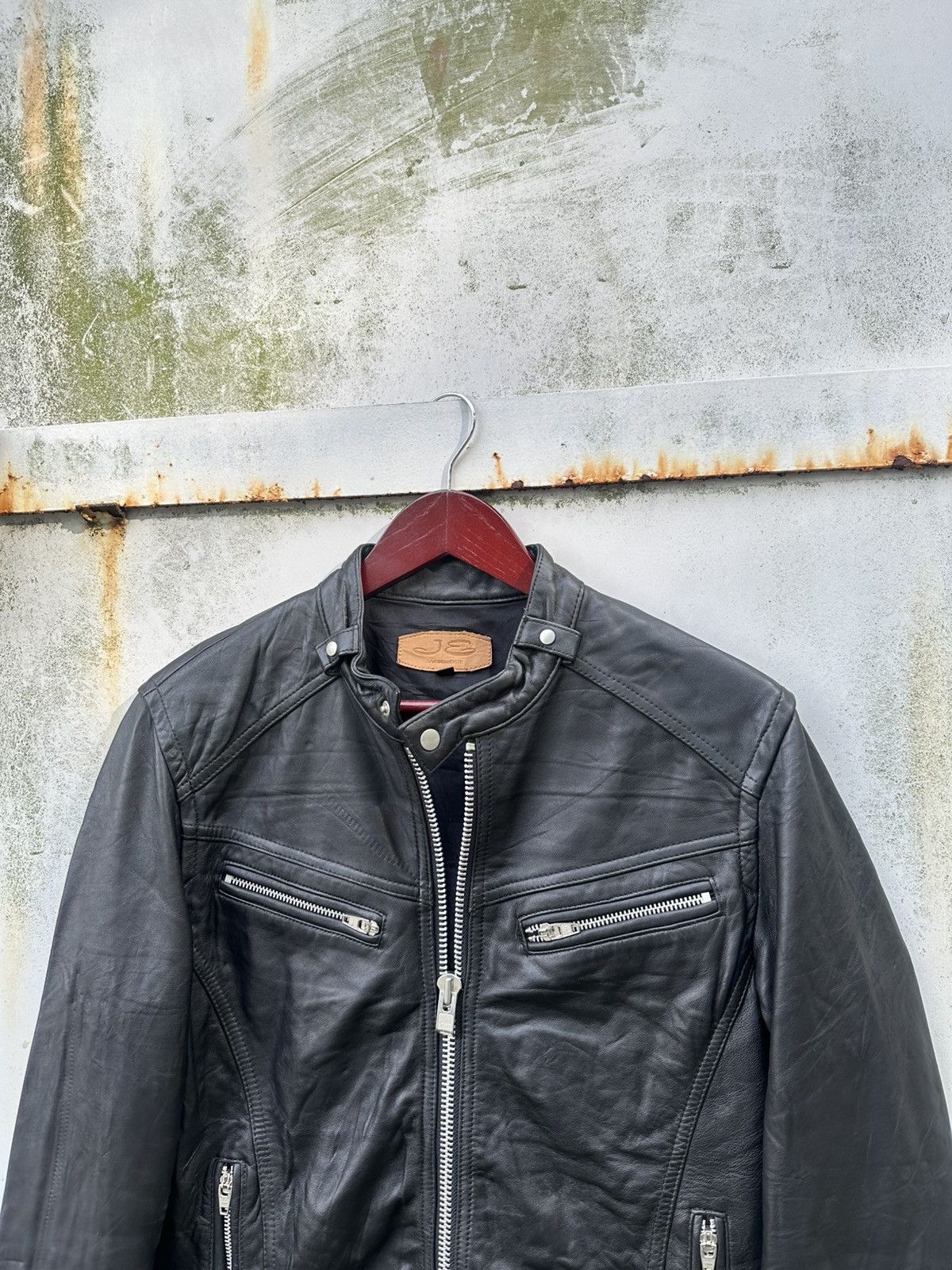 JACKROSE 👹JACKROSE Vkei Style Rider Leather Jacket Size US M / EU 48-50 / 2 - 4 Thumbnail