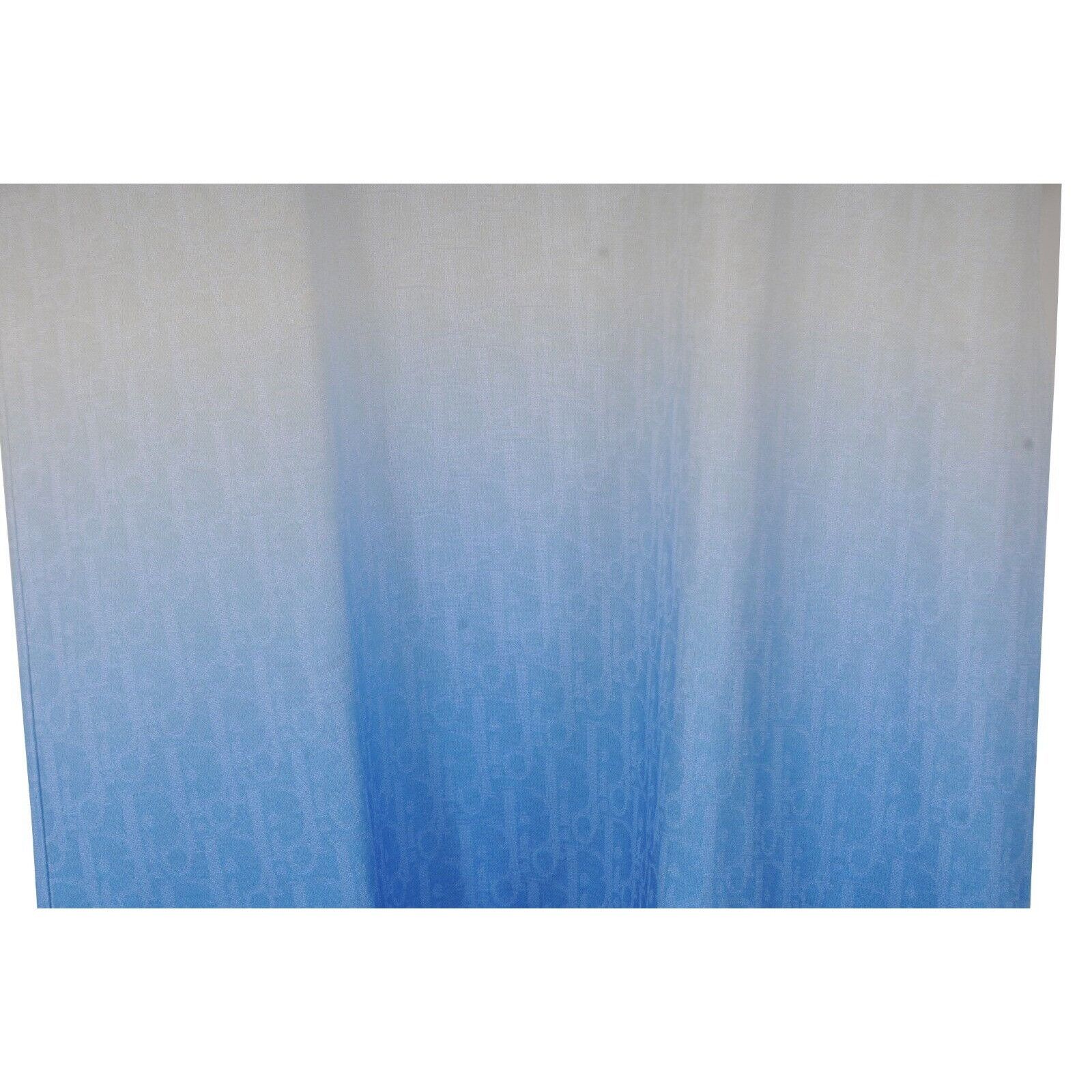 Dior Gradient Oblique Logo T Shirt Medium White Blue Size US M / EU 48-50 / 2 - 3 Thumbnail
