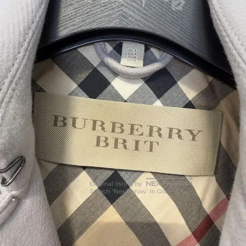 Burberry Burberry Women's Winter Light Purple Wool Coat. Size S / US 4 / IT 40 - 3 Thumbnail