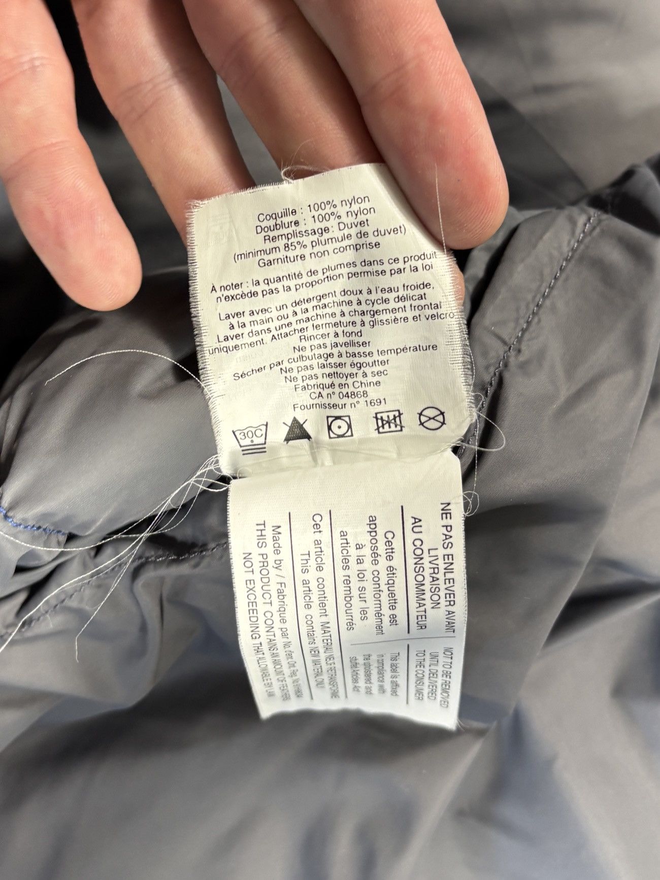 Mountain Equipment Company 2000s Vintage MEC Down Jacket Puffer Hood Co-op Goose Winter Size US S / EU 44-46 / 1 - 14 Thumbnail