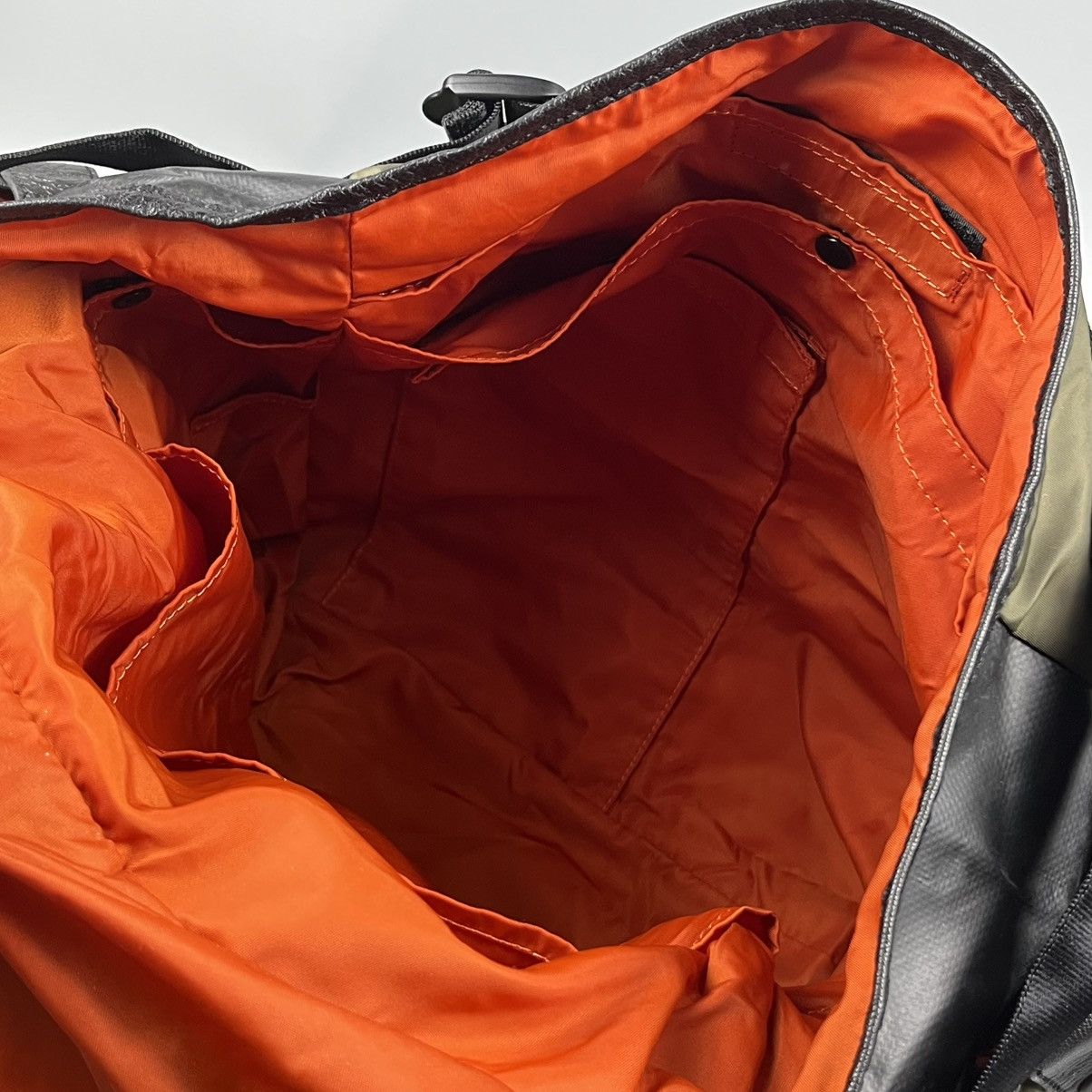 Yohji Yamamoto Y’saccs - Tanker Backpack Nylon Leather Size ONE SIZE - 12 Thumbnail