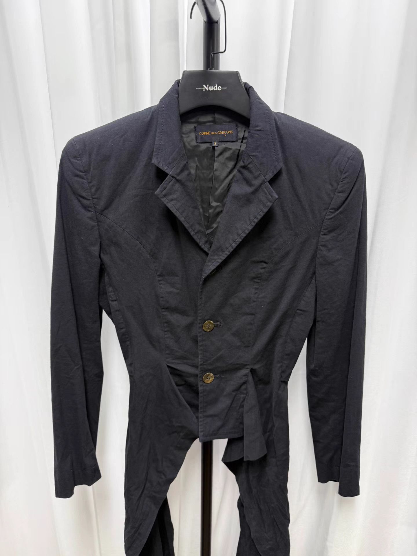 Comme des Garcons Comme des Garçons Lace-up Asymmetric Blazer K20 Size US S / EU 44-46 / 1 - 2 Thumbnail