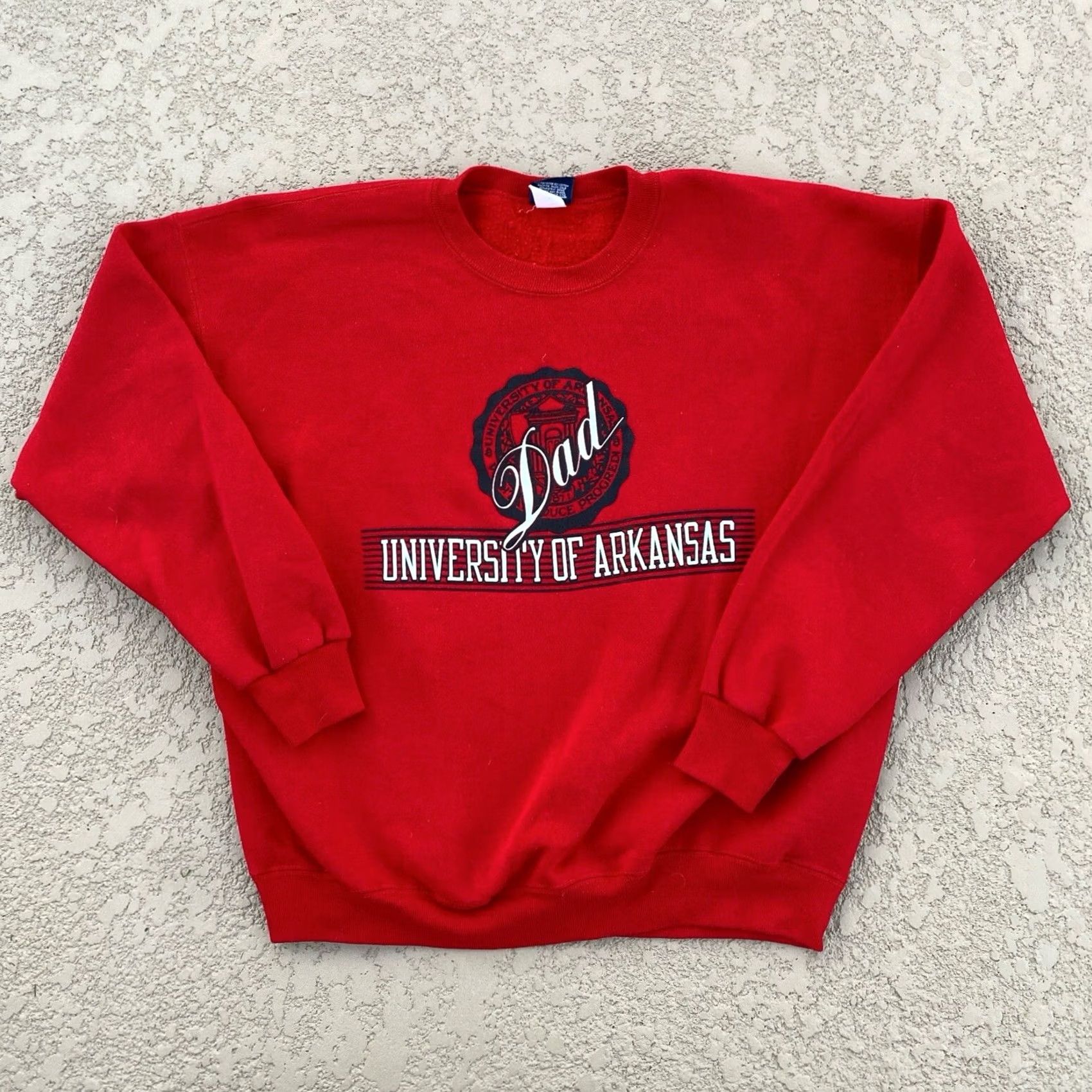 Jansport VINTAGE Arkansas Razorbacks Sweatshirt Mens XXLarge Red Collegiate Jansport 90s Size US XXL / EU 58 / 5 - 2 Thumbnail