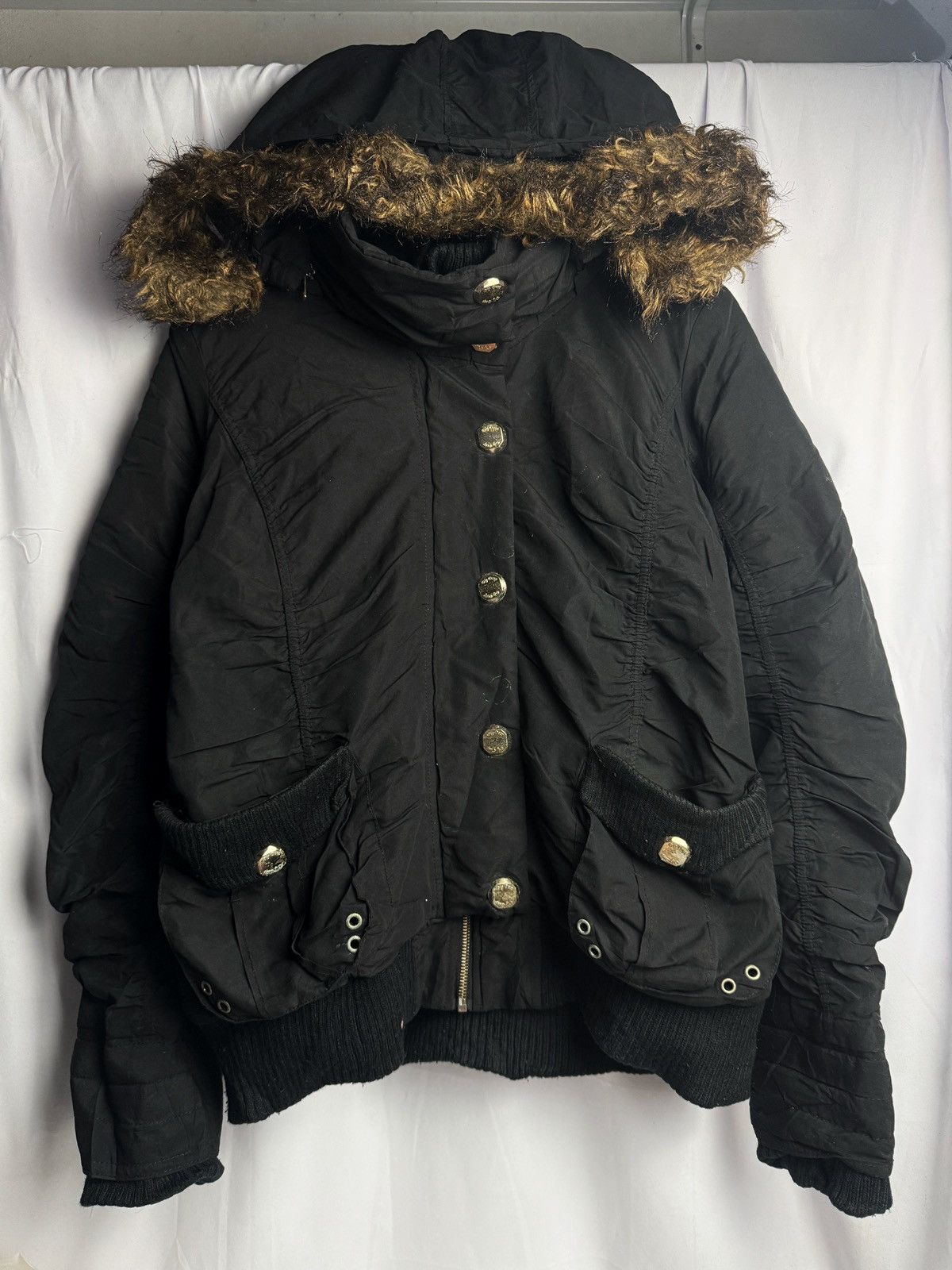 GOSTAR DE FUGA × Japanese Brand × Le Grande Bleu (L.G.B.) Faux Fur Removeable Jacket DigDeep Japanese Size US L / EU 52-54 / 3 - 2 Thumbnail