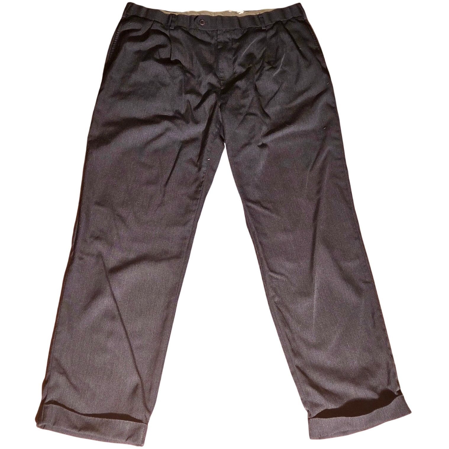 Brooks Brothers Brooks Brothers Dark Grey Dress Pants - W40 L32 Size US 40 / EU 56 - 1 Thumbnail