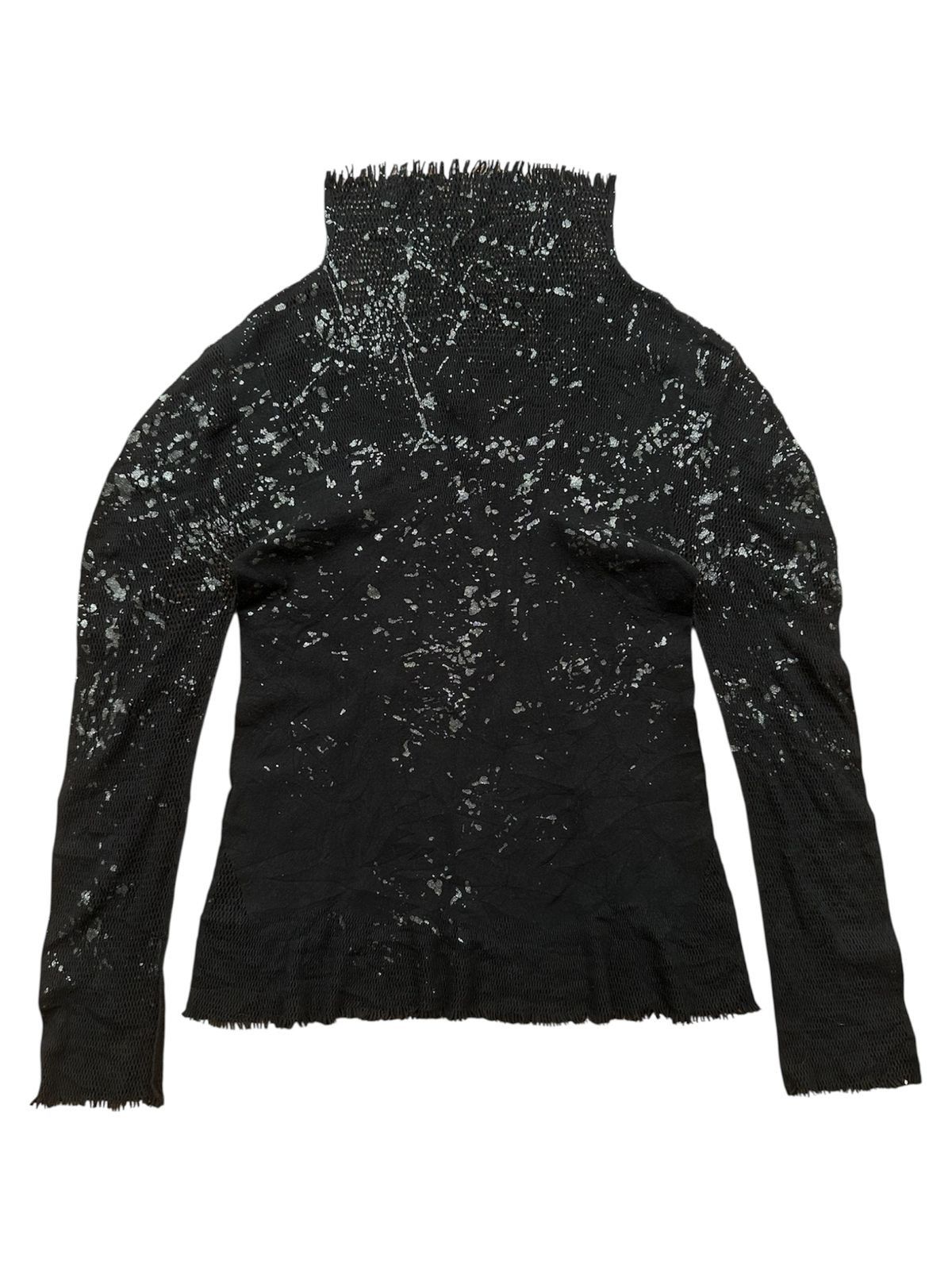 Issey Miyake Issey Miyake a poc fishnet long sleeve t shirt Size XS / US 0-2 / IT 36-38 - 1 Thumbnail