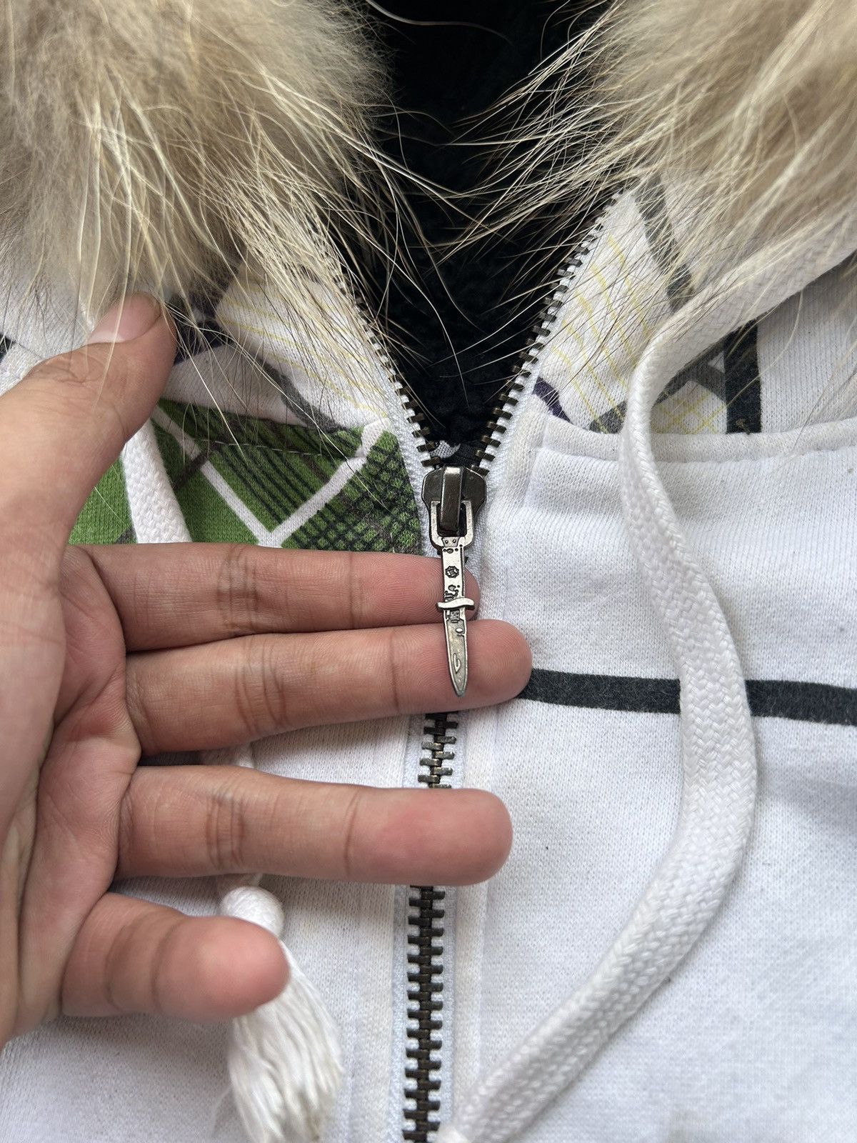 If Six Was Nine 💸BINDINGOFFER💸Faux fur zip hoodie Empure style Size US L / EU 52-54 / 3 - 4 Thumbnail