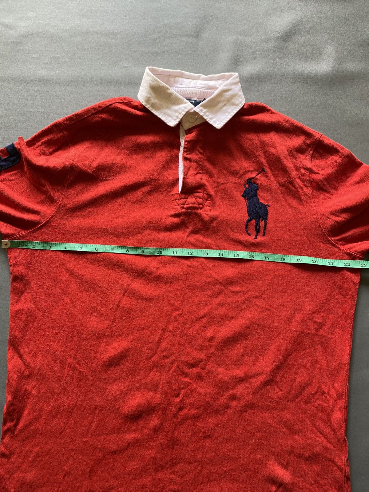 Polo Ralph Lauren Vintage Polo Ralph Lauren Rugby Tshirt Size US S / EU 44-46 / 1 - 11 Thumbnail