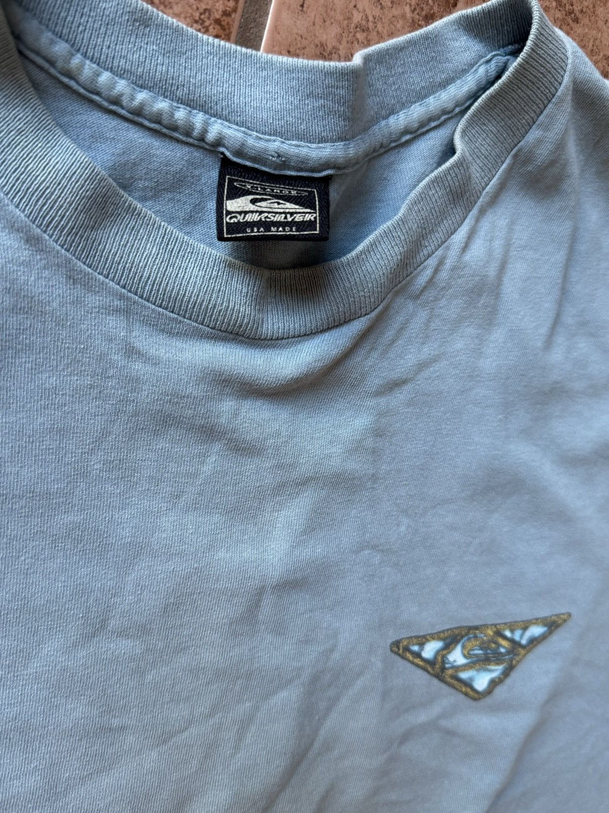 Quiksilver × Vintage Quicksilver 1990s Vintage Single Stitch Tee USA Size US XL / EU 56 / 4 - 5 Thumbnail