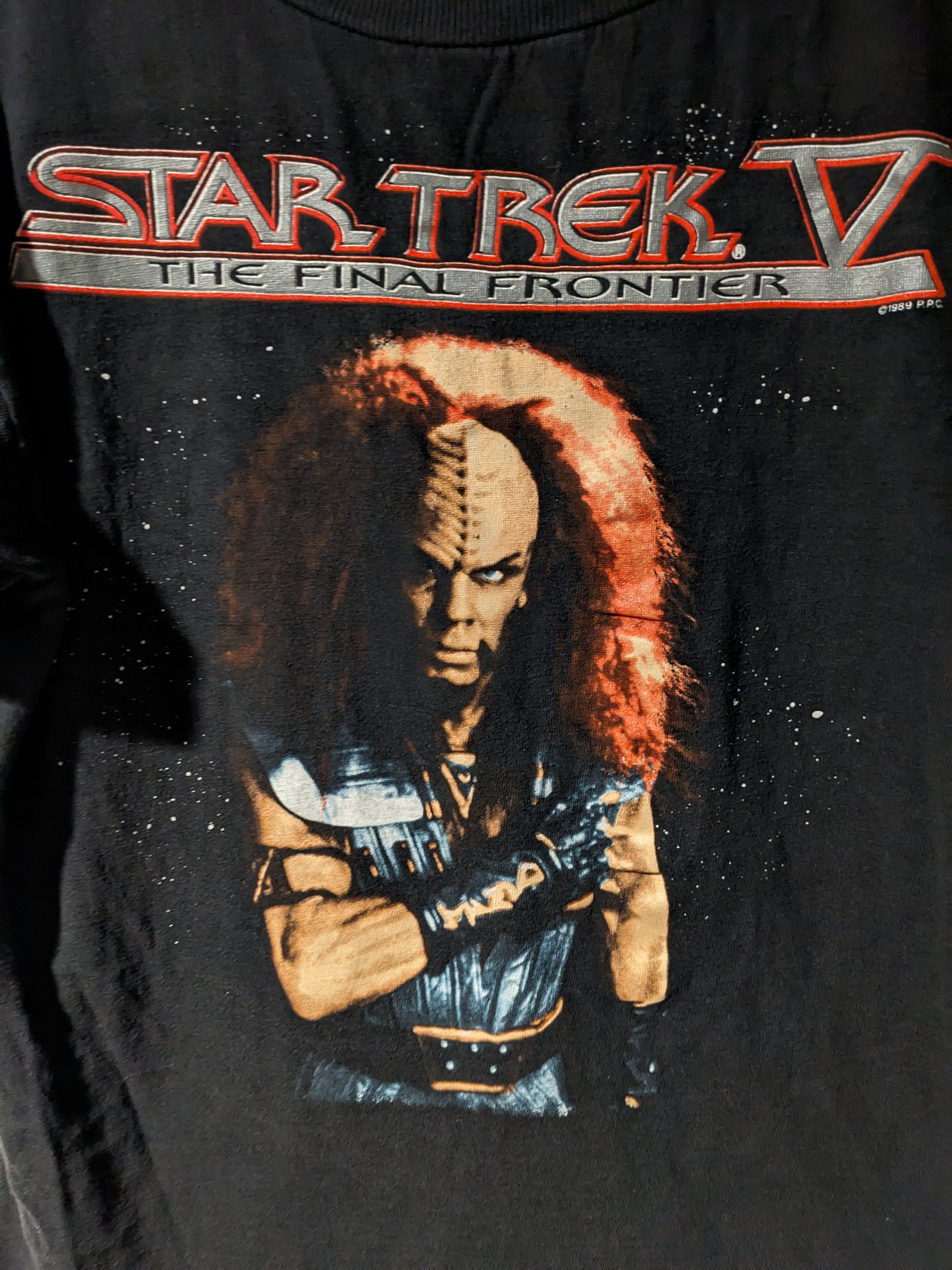 Cartoon Network × Vintage Vintage 1989 Star Trek IV Final Frontier Klaa YOUTH T-shirt Size US XL / EU 56 / 4 - 2 Thumbnail
