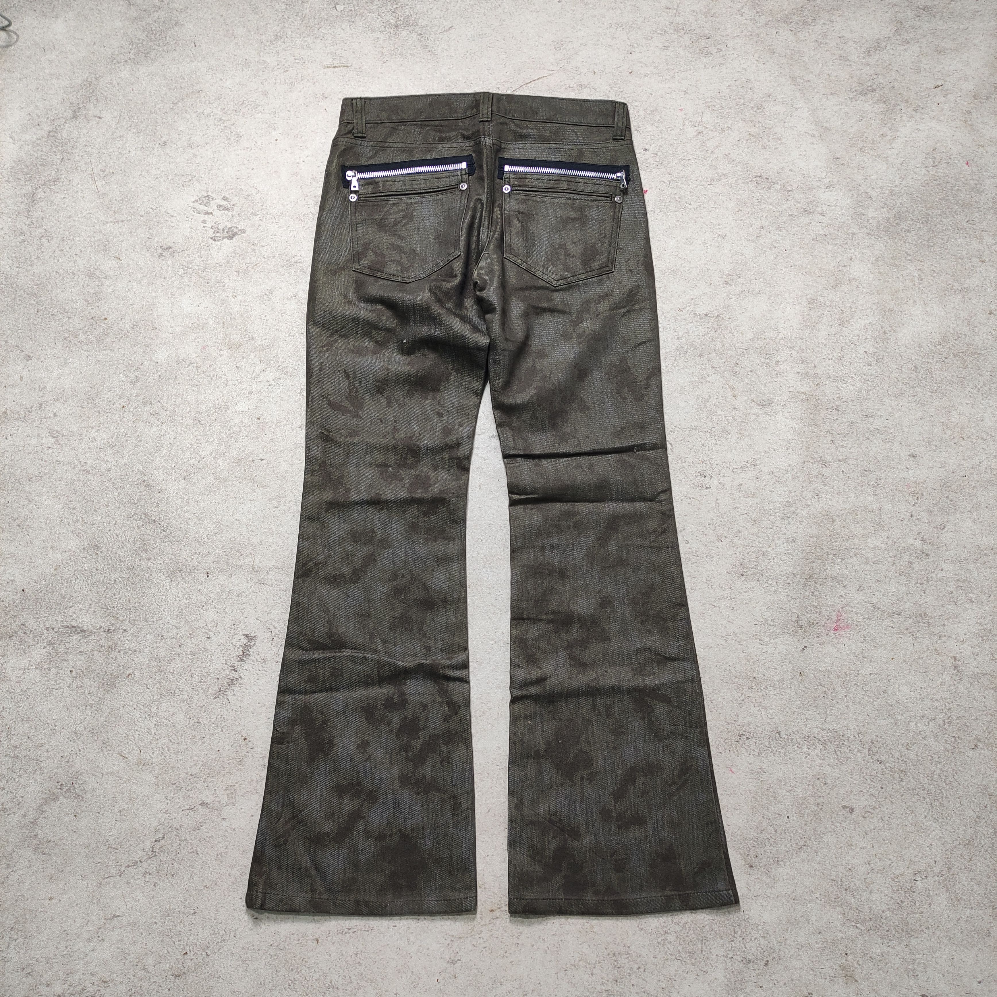If Six Was Nine × Le Grande Bleu (L.G.B.) × Yasuyuki Ishii Semantic Design flare jeans Style ifsixwasnine Size US 30 / EU 46 - 2 Thumbnail