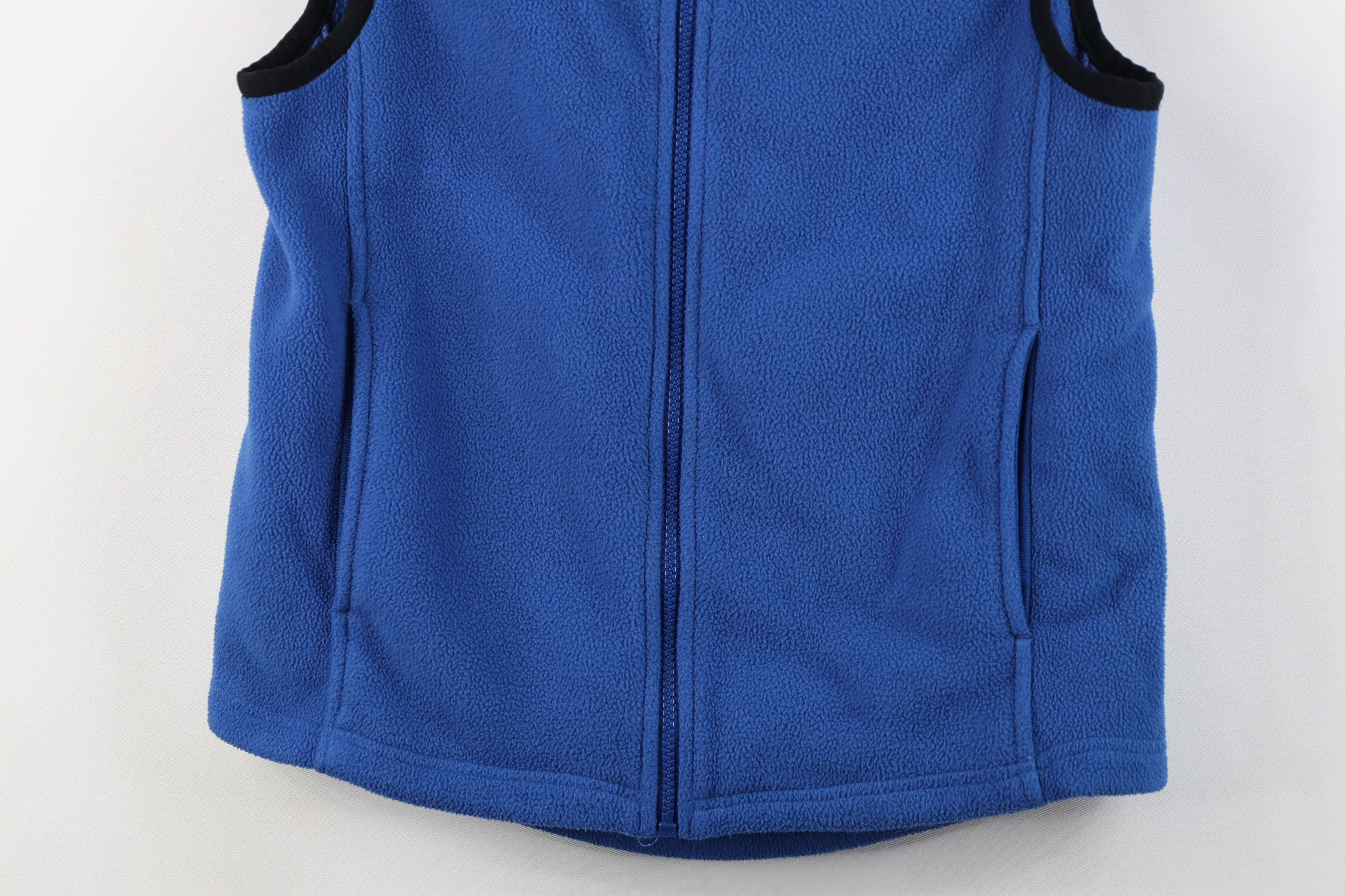 Nike Vintage 90s Nike Scott Mini Swoosh Fleece Vest Jacket Blue Size M / US 6-8 / IT 42-44 - 3 Thumbnail