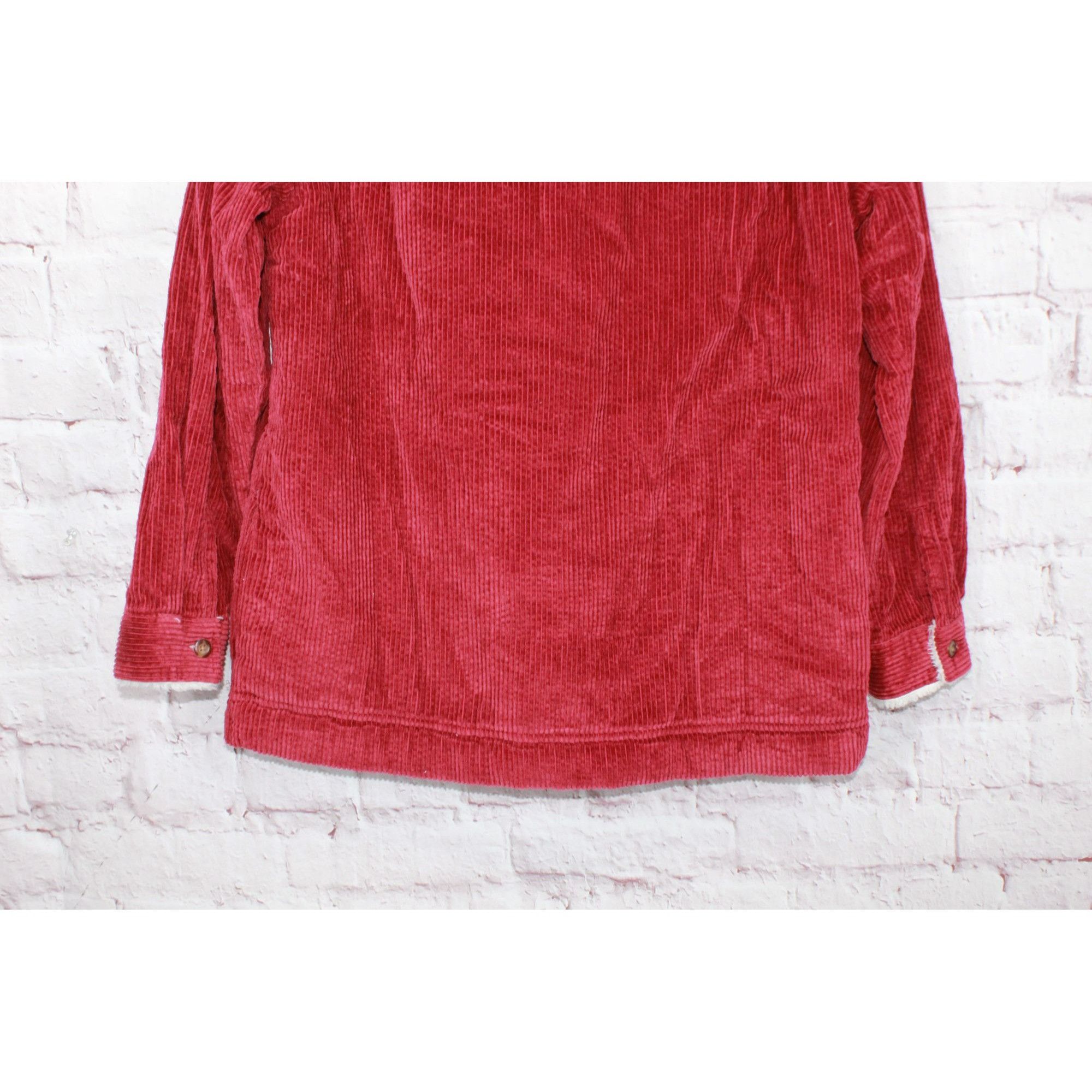 L.L. Bean LL Bean Women's Corduroy Relaxed Shirt Lined Size M / US 6-8 / IT 42-44 - 5 Thumbnail