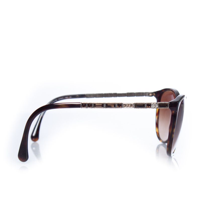 Chanel Chanel, Brown cat eye sunglasses Size ONE SIZE - 6 Thumbnail