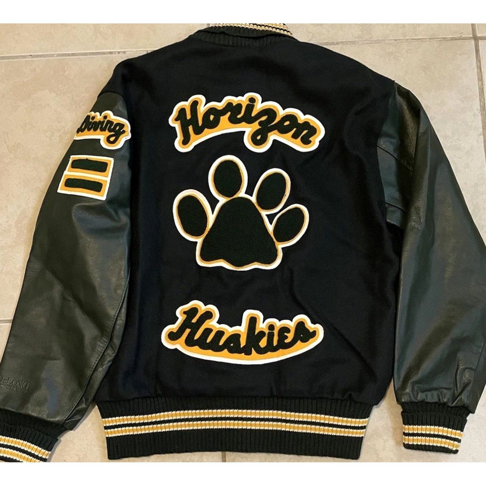 Vintage VINTAGE Physical Education Varsity Letterman Jacket S Mens S Green University School Grunge 80s 90s Football Track Size US S / EU 44-46 / 1 - 2 Thumbnail