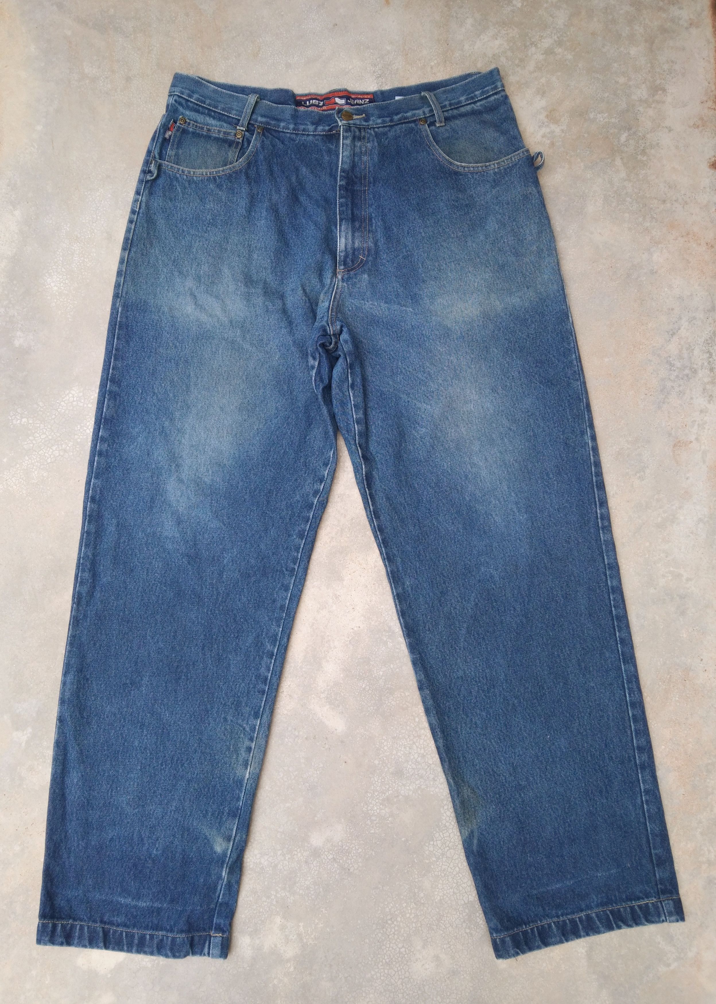 Vintage Vintage Y2k Lugz Straight Leg baggy Skate Jeans 38x32 Size US 38 / EU 54 - 3 Thumbnail