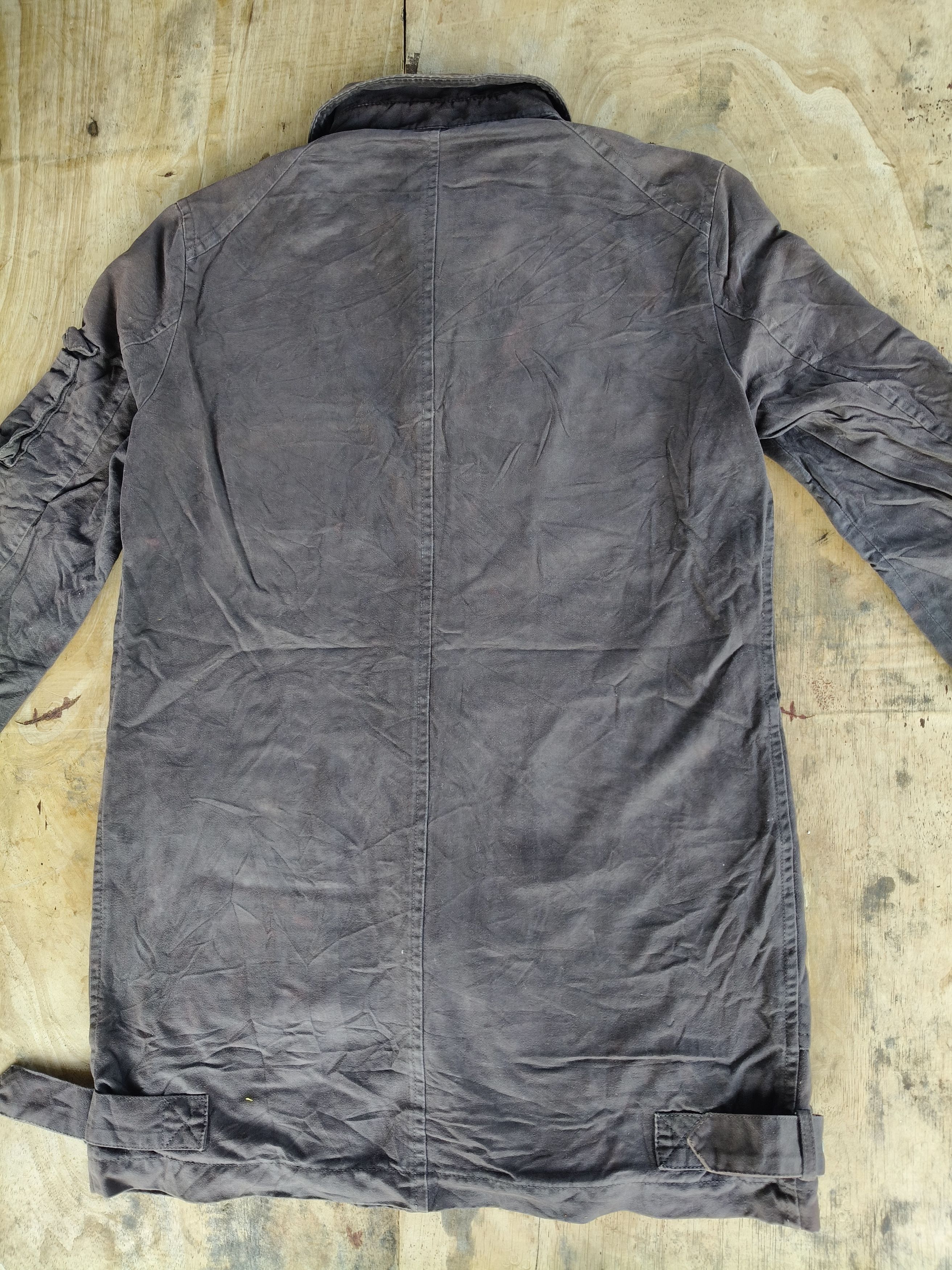 Katharine Hamnett London HAMNETT Zipper Long Jacket Size US L / EU 52-54 / 3 - 6 Thumbnail