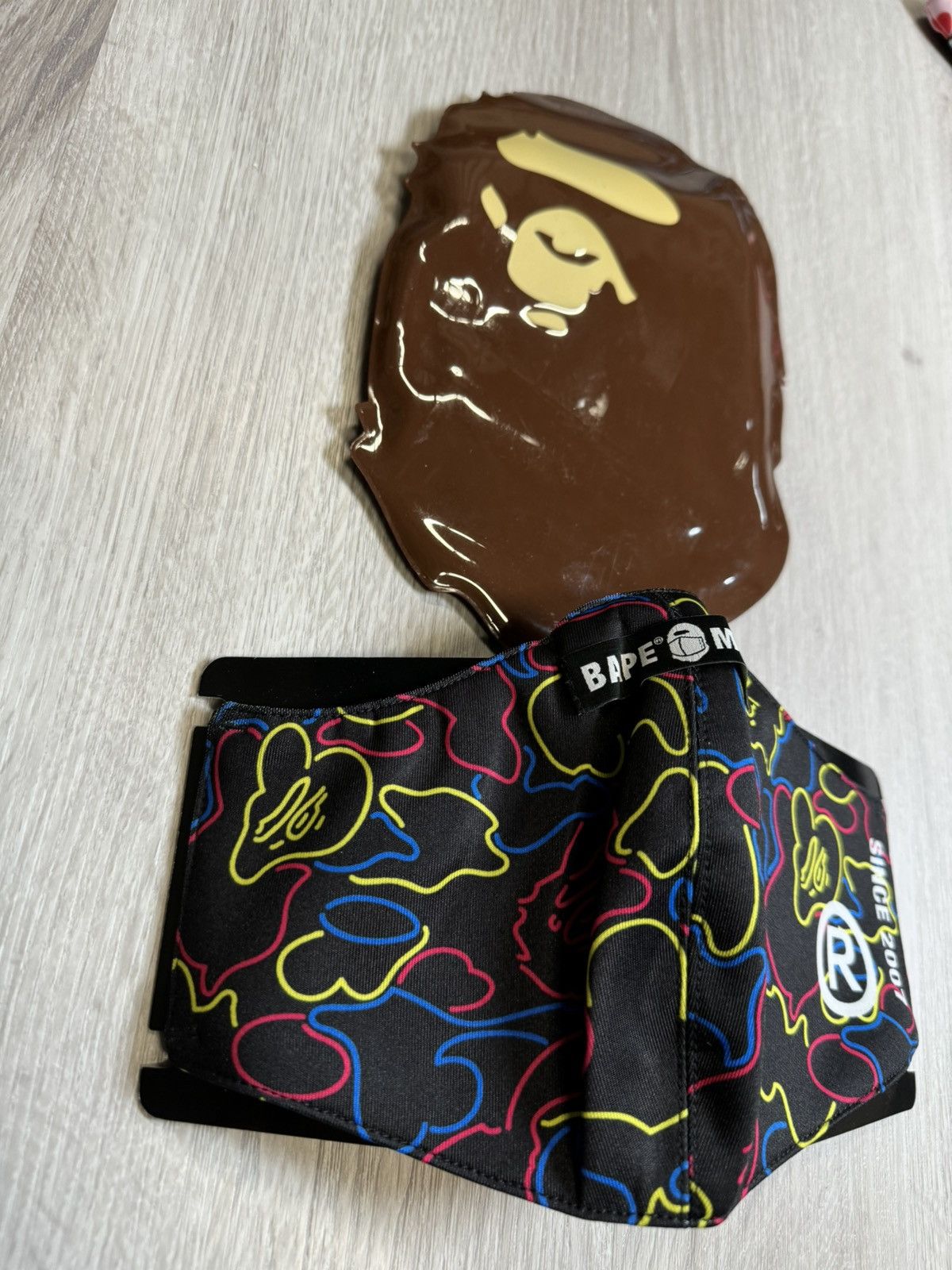 Bape Bape Neon Camo Mask Size ONE SIZE - 3 Thumbnail