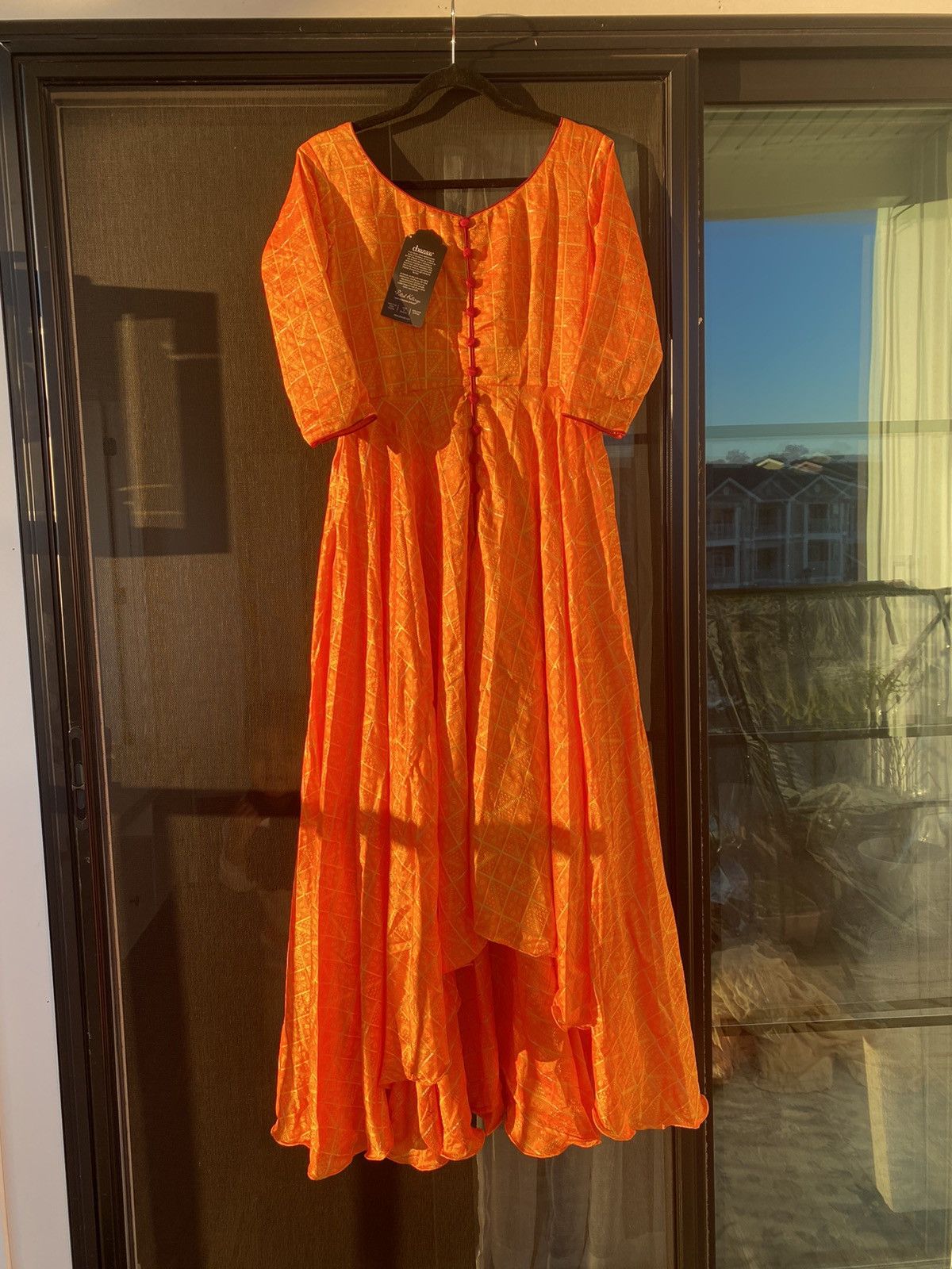 Other Pakistani High Low Anarkali Gown Partywear Wedding New Dress Size S / US 4 / IT 40 - 1 Thumbnail