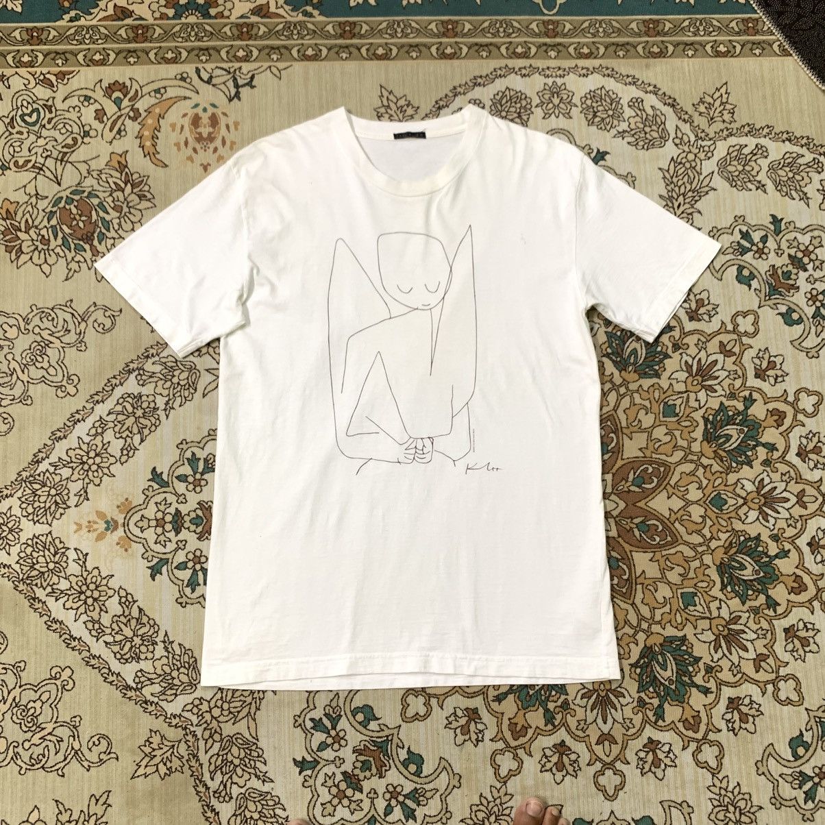 Vintage Vintage paul klee art tee 2002 Size US M / EU 48-50 / 2 - 1 Thumbnail