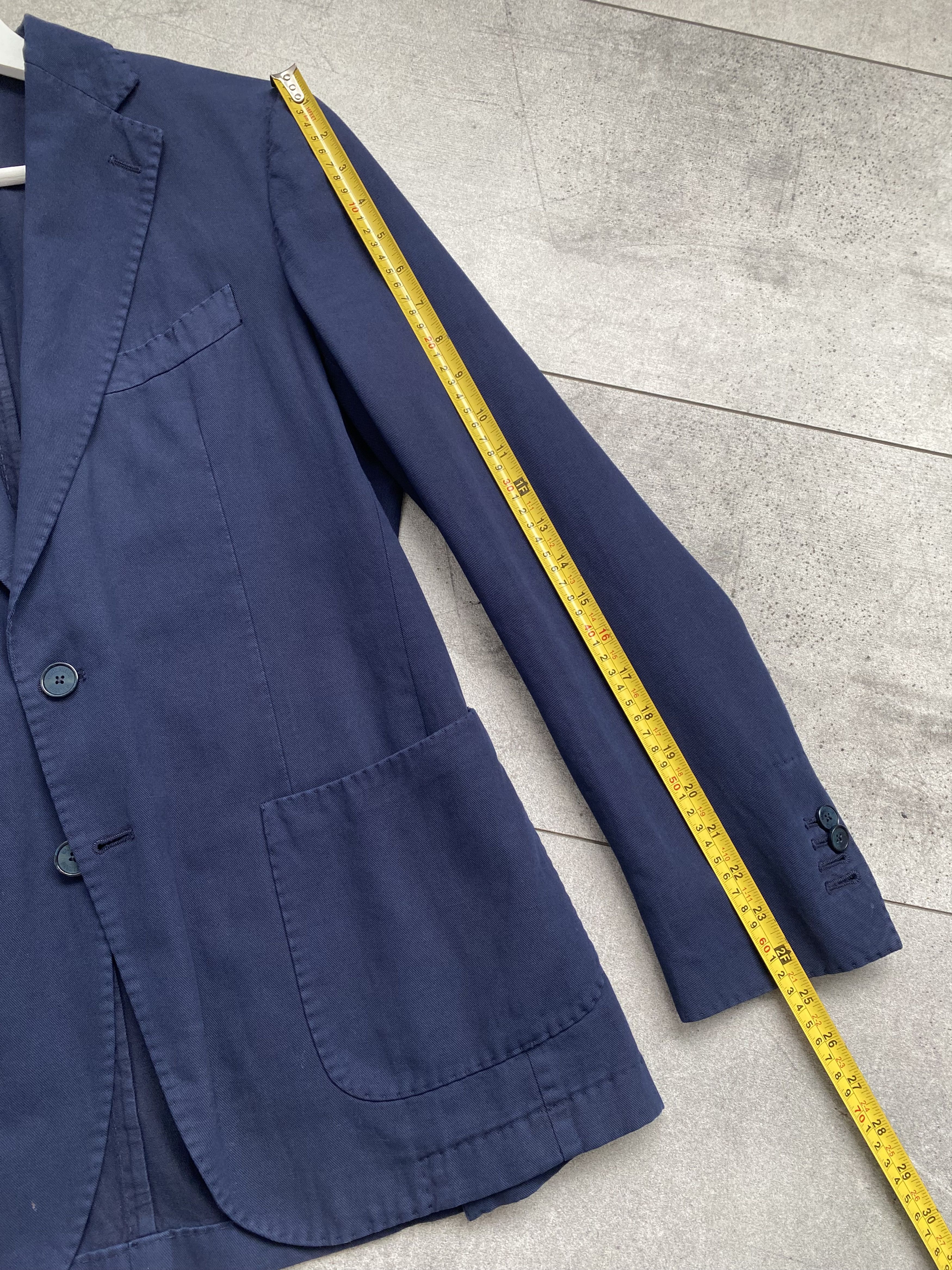 Other Santaniello Icegab Navy Cotton / Linen Jacket rrp575$ Size 50S - 15 Thumbnail