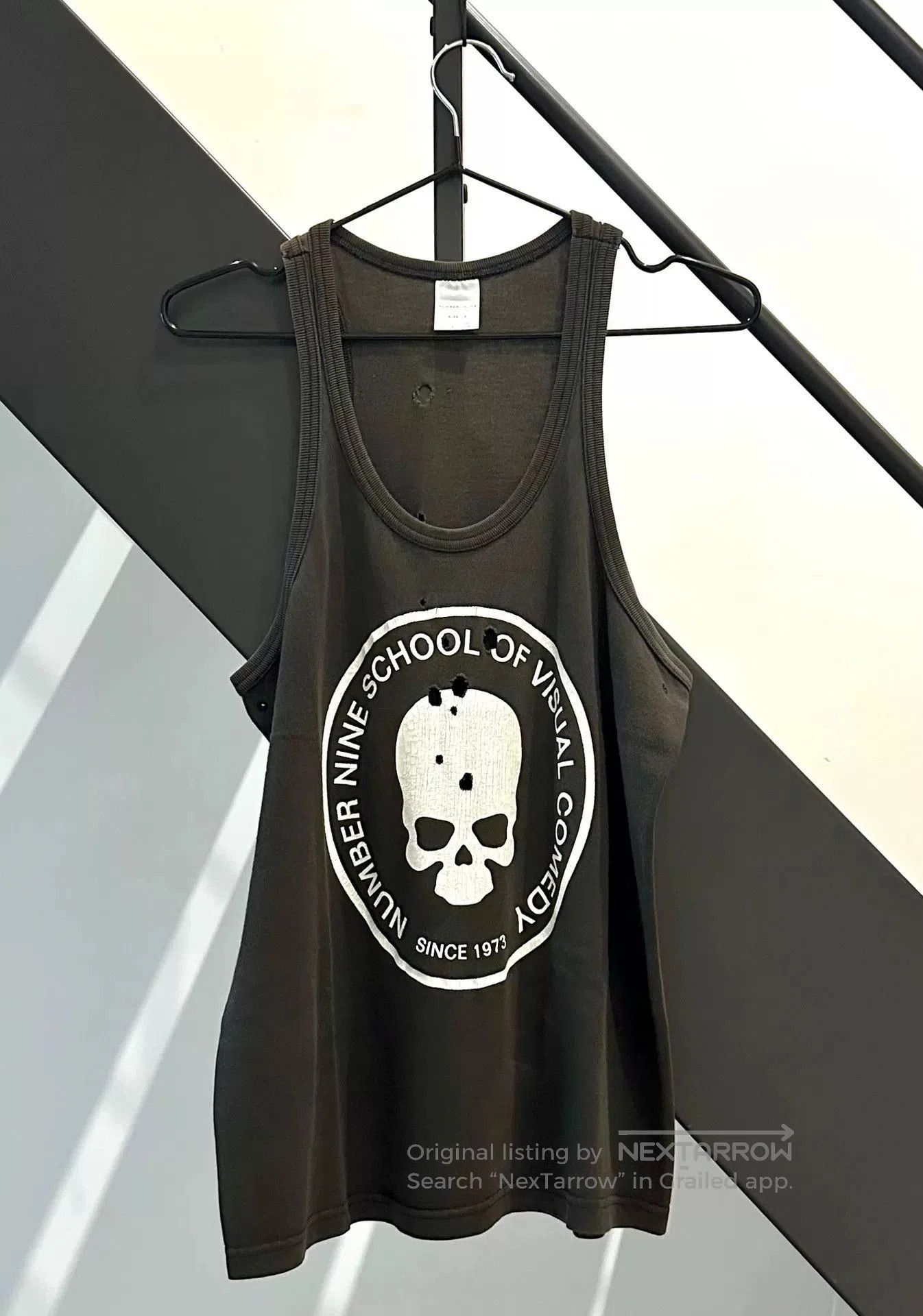 Number (N)ine Number (Nine) Visual Comedy Tank Top | Grailed