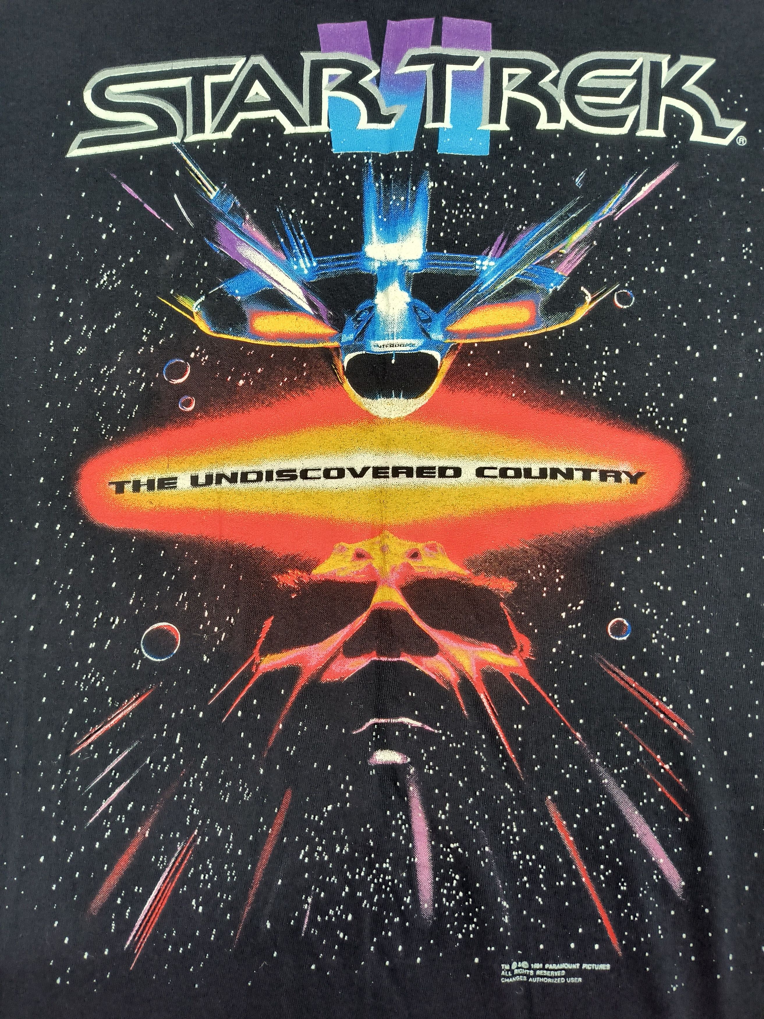 Changes Vintage Star Trek 6 the undiscovered country 1991 tee Size US XL / EU 56 / 4 - 1 Thumbnail