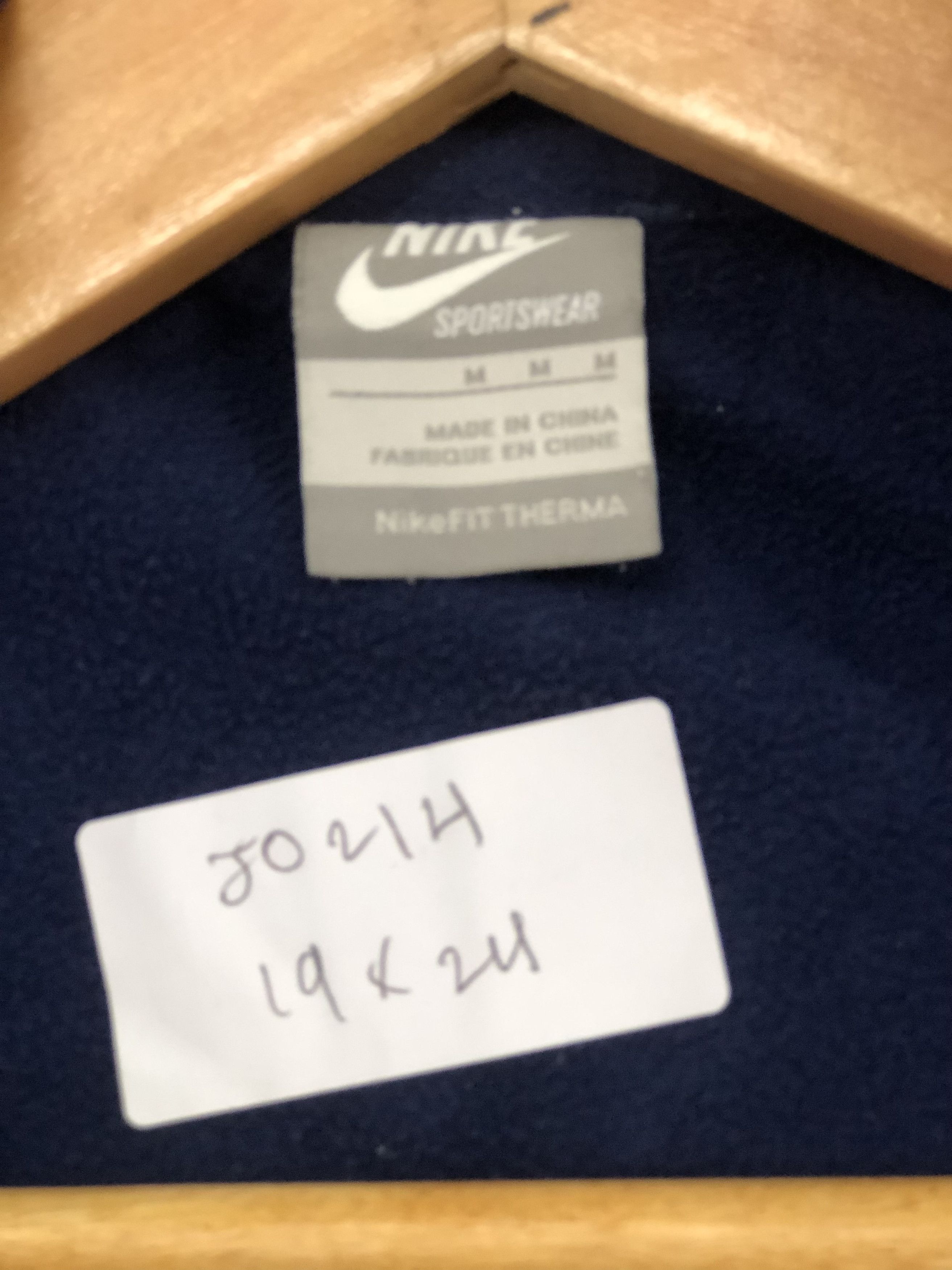 Nike Vintage Nike Zipper Up Vest J0214 Size 40S - 9 Thumbnail
