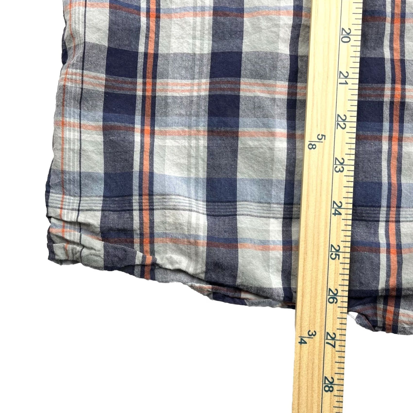 Eddie Bauer Eddie Bauer Shirt Mens XL Multicolor Striped Button-Down Collar Short Sleeve Relaxed Fit Workwear Officewear Size US L / EU 52-54 / 3 - 5 Thumbnail