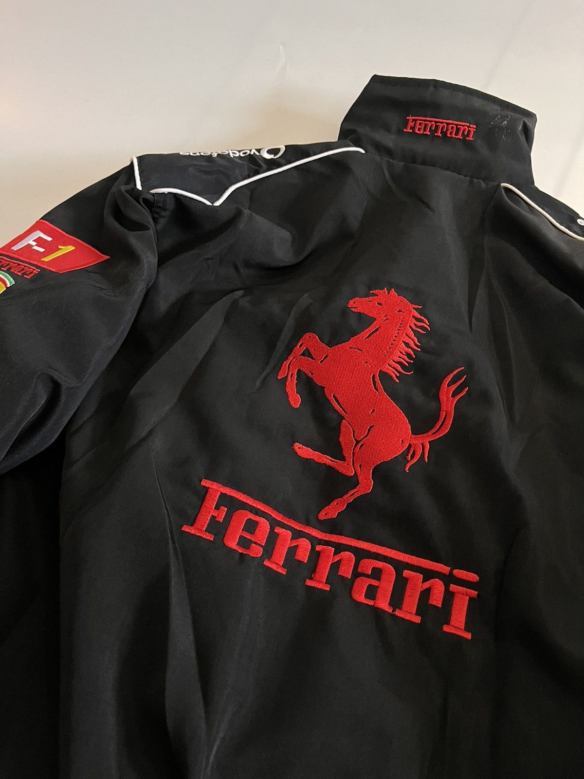 Ferrari Brand new Ferrari Embroidered Racing F1 Jacket vintage style Size US XL / EU 56 / 4 - 4 Thumbnail