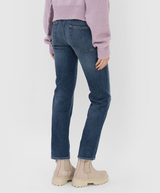 Palm Angels o1y1125 Denim Pant in Blue Size 25" / US 0 / IT 36 - 4 Thumbnail