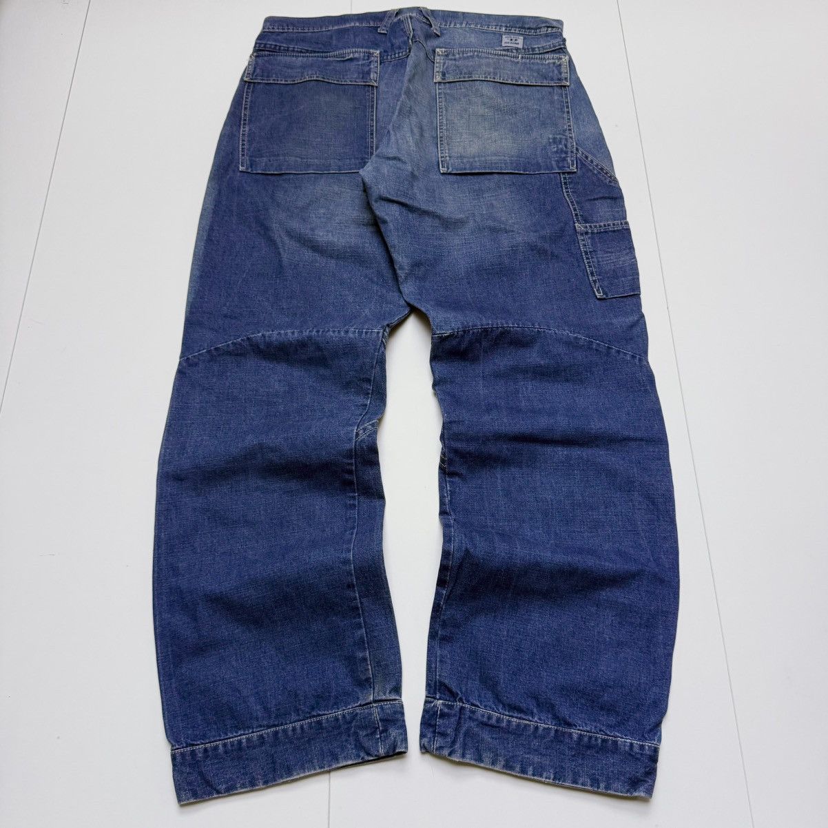 Diesel Vintage diesel carpenter work denim jeans Size US 33 - 1 Thumbnail