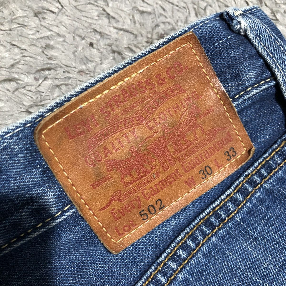 Levi's × Levi's Vintage Clothing LEVIS 502 RED LINE Size US 30 / EU 46 - 4 Thumbnail