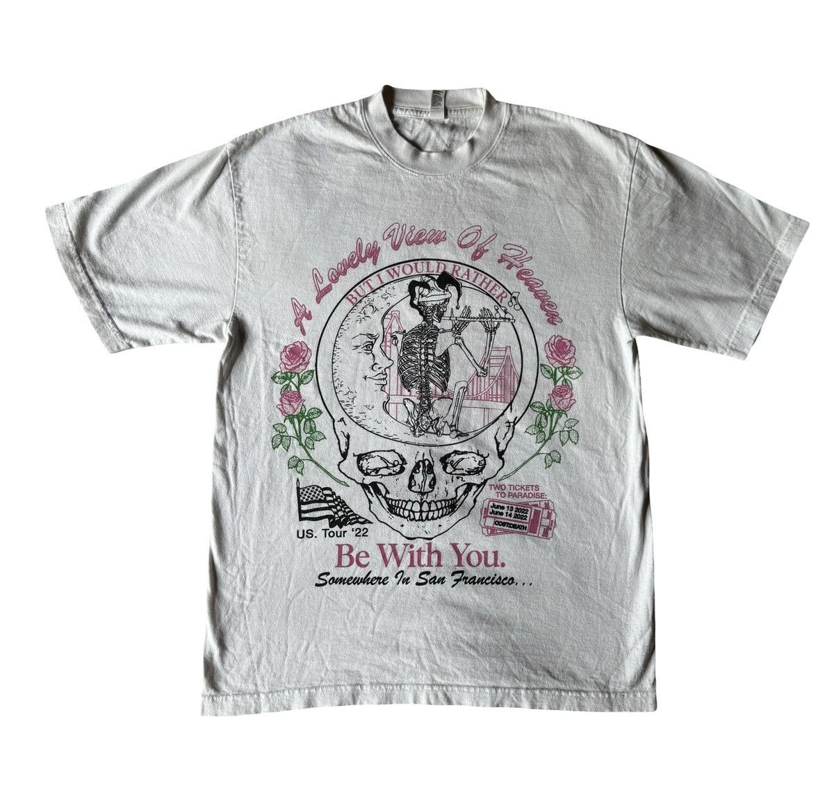 American Apparel × Online Ceramics Online Ceramics Dead & Company Tour Shirt Size US M / EU 48-50 / 2 - 1 Thumbnail
