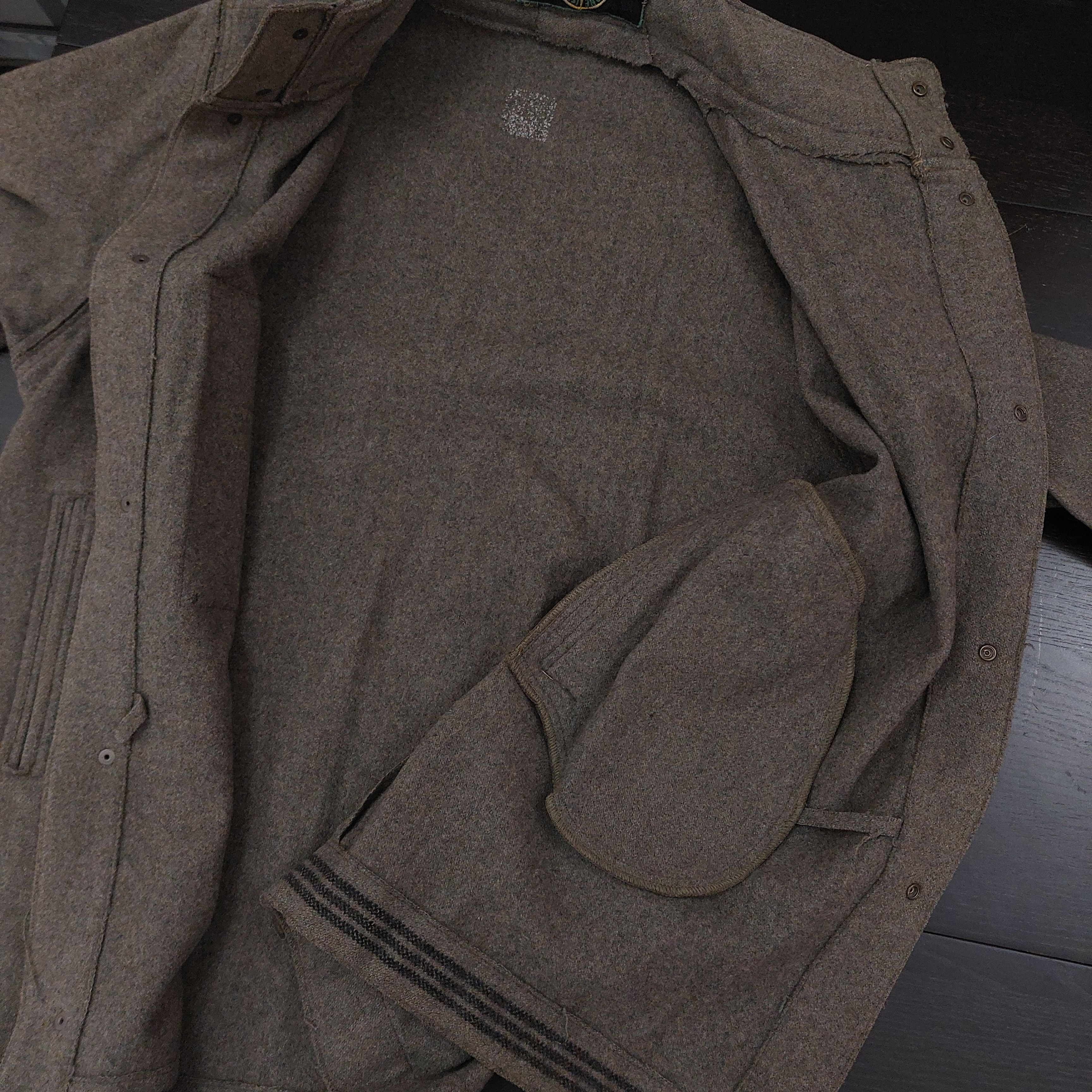 Stone Island Stone Island vintage green wool jacket green badge XL Size US XL / EU 56 / 4 - 14 Thumbnail